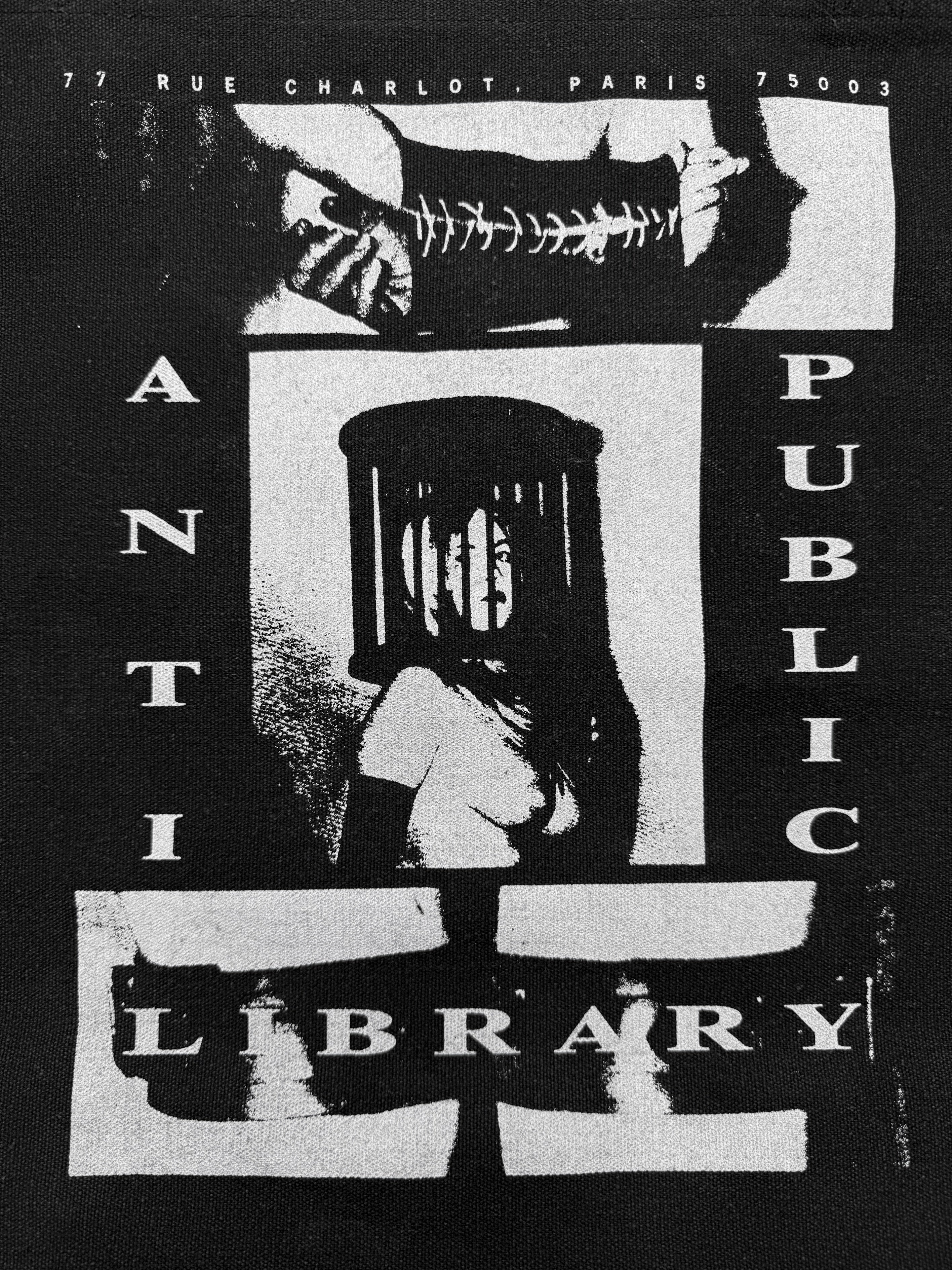 Anti Public Library x Enfants Riches Deprimes Graphic Tote Bag