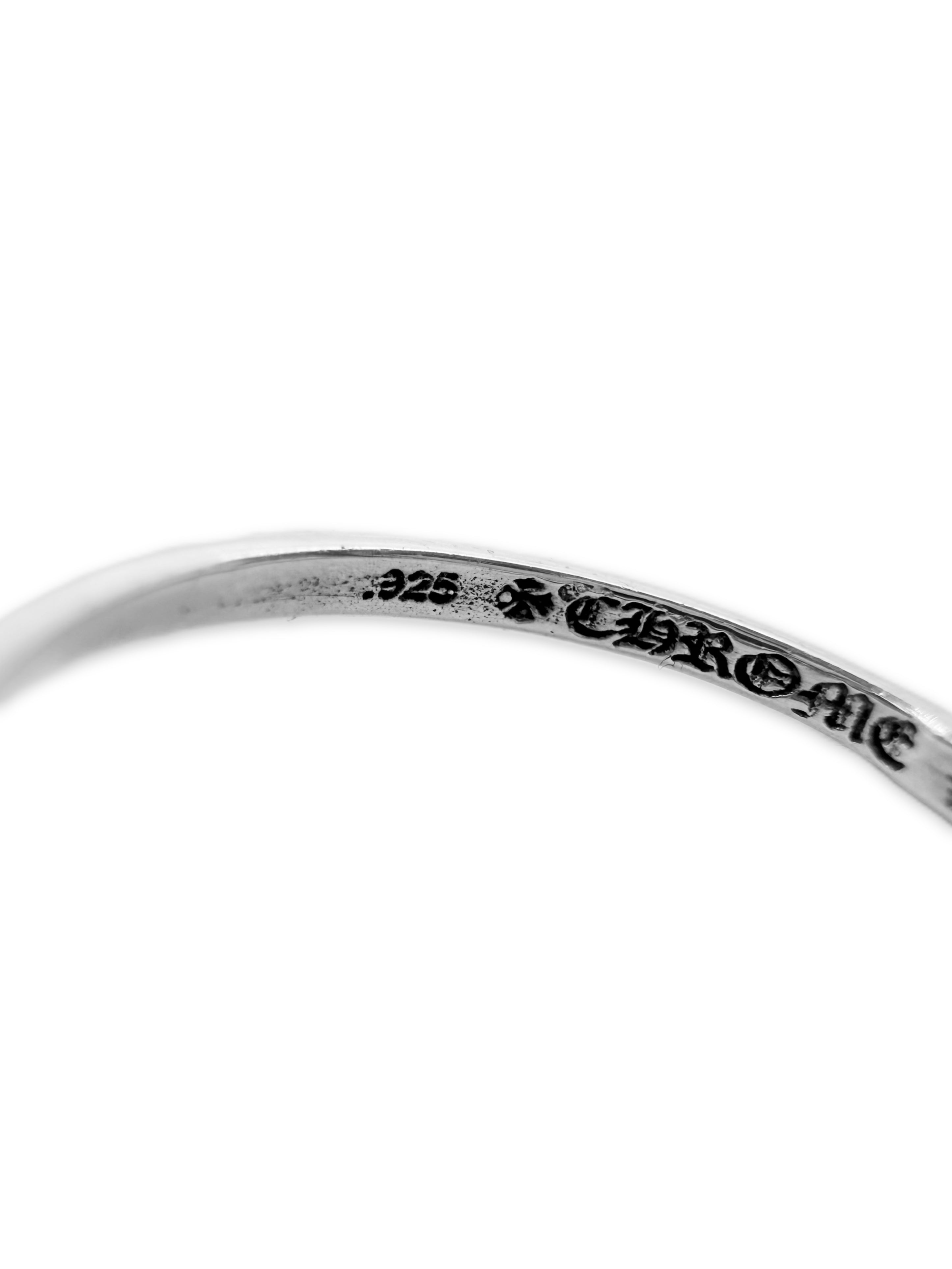 Chrome Hearts Plus Bubblegum .925 Silver Ring