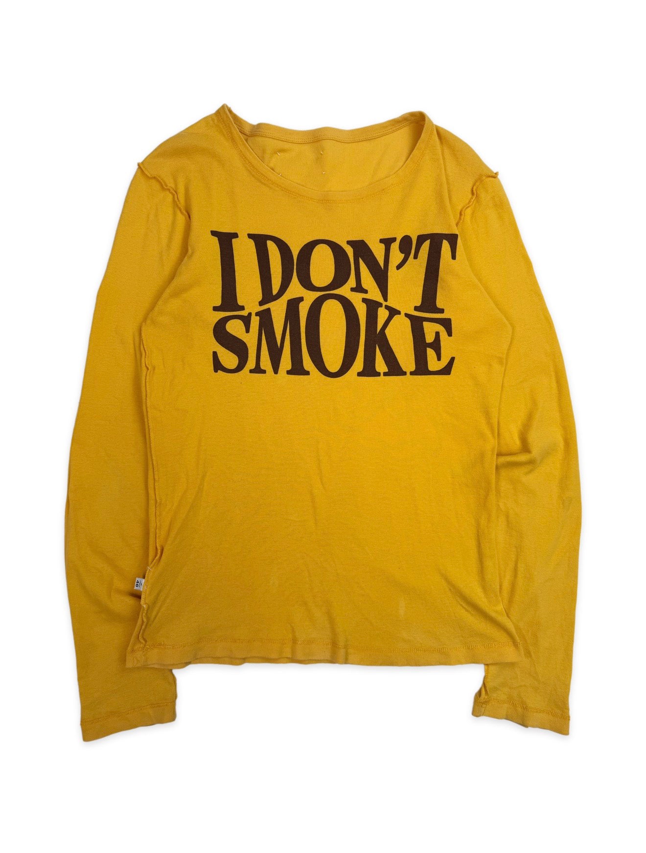 AW06 Maison Margiela ‘I Don’t Smoke’ Reversible Longsleeve Shirt
