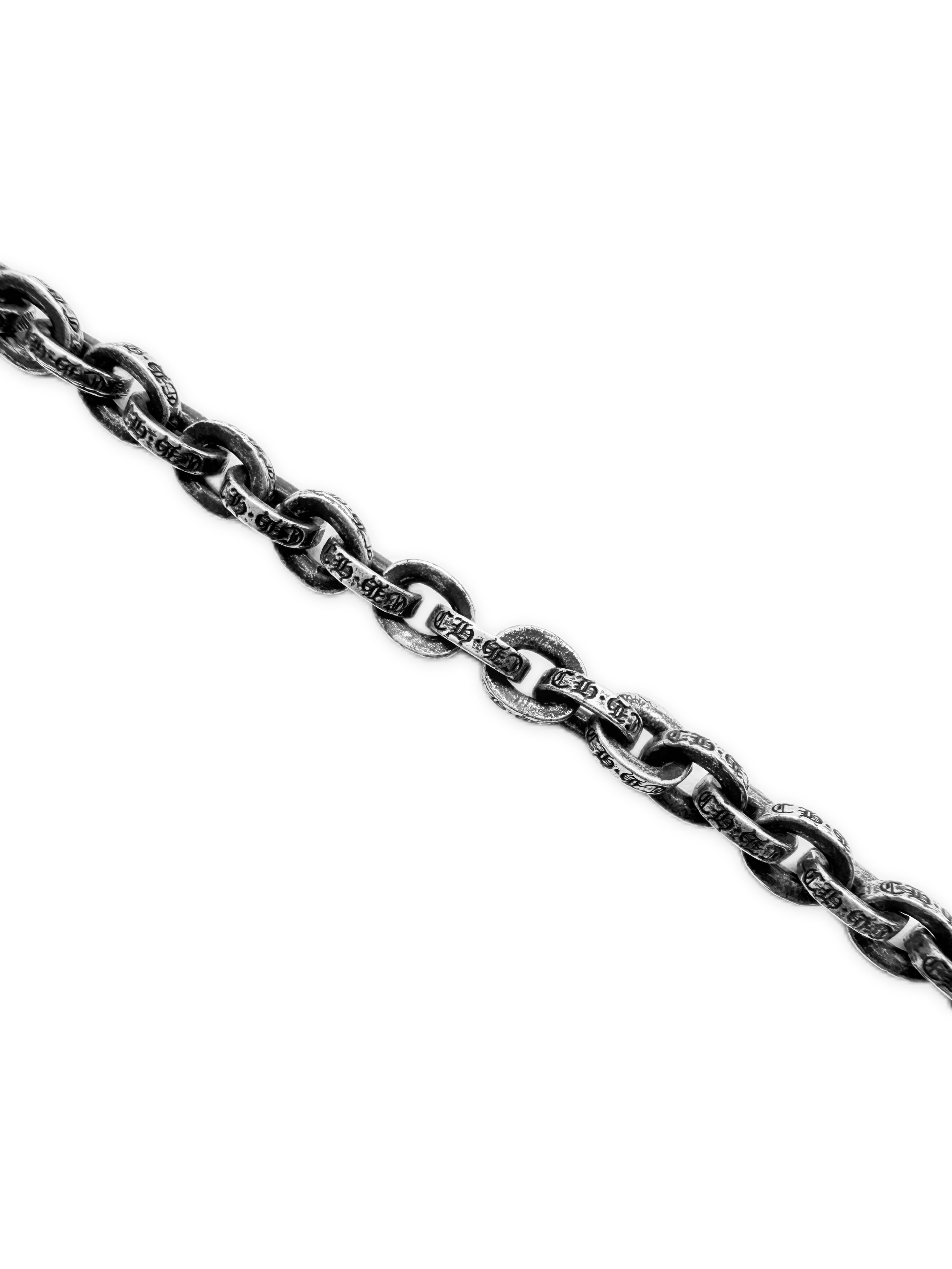 Chrome Hearts 24 in Paper Chain .925 Silver Necklace