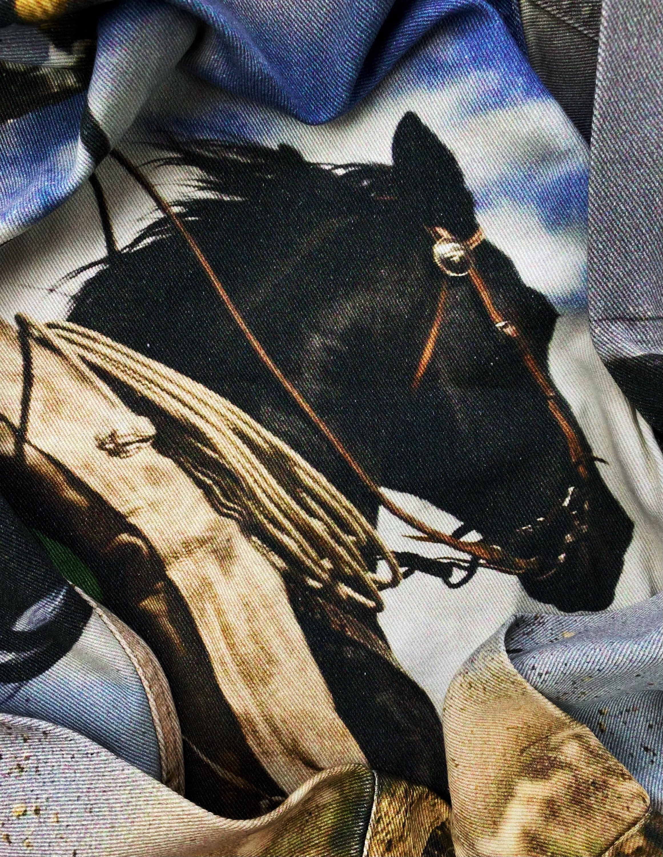 SS17 Supreme x Jim Krantz ‘Cowboys’ Denim Graphic Work Jacket