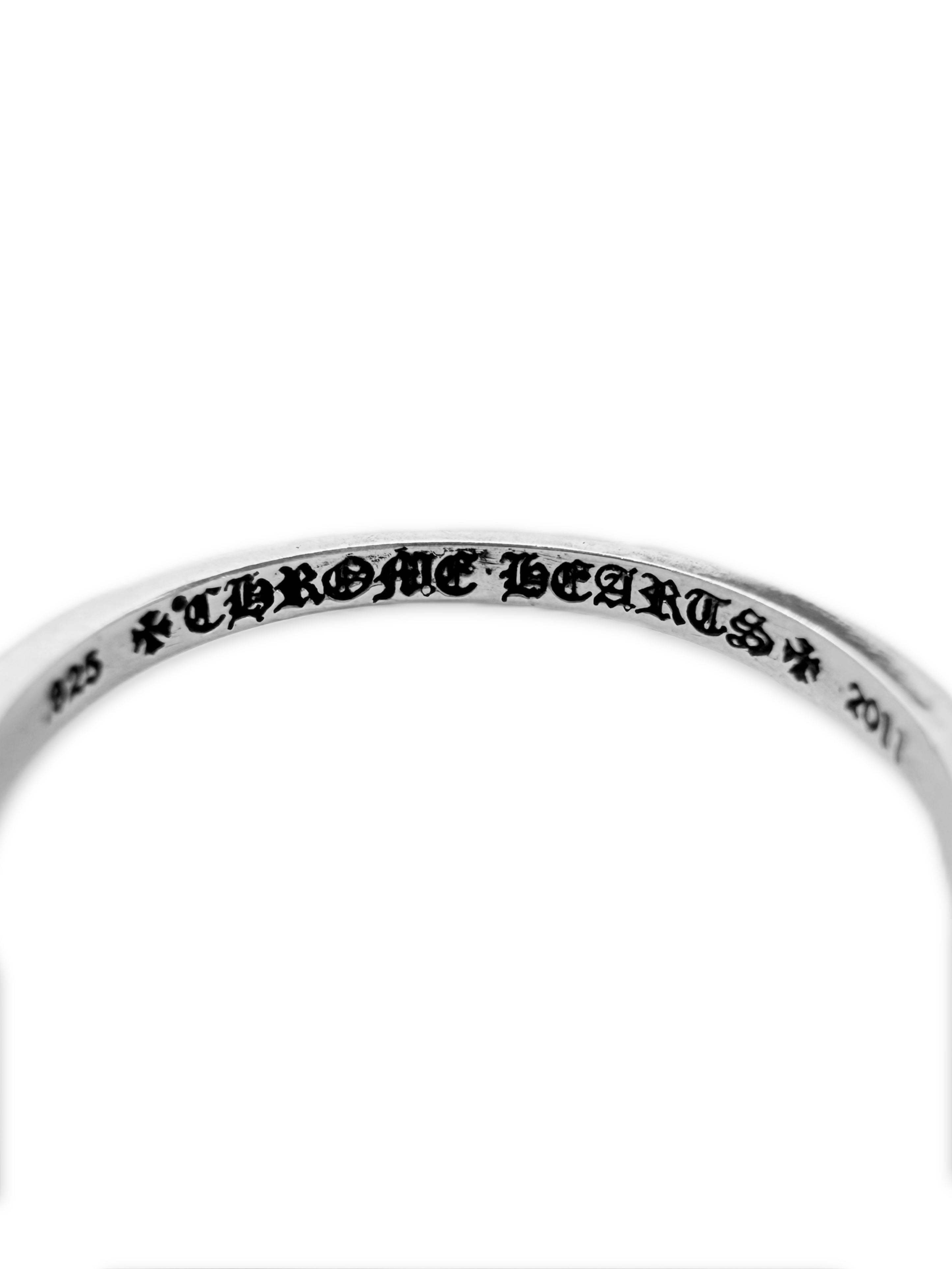 Chrome Hearts Plus Bubblegum .925 Silver Ring