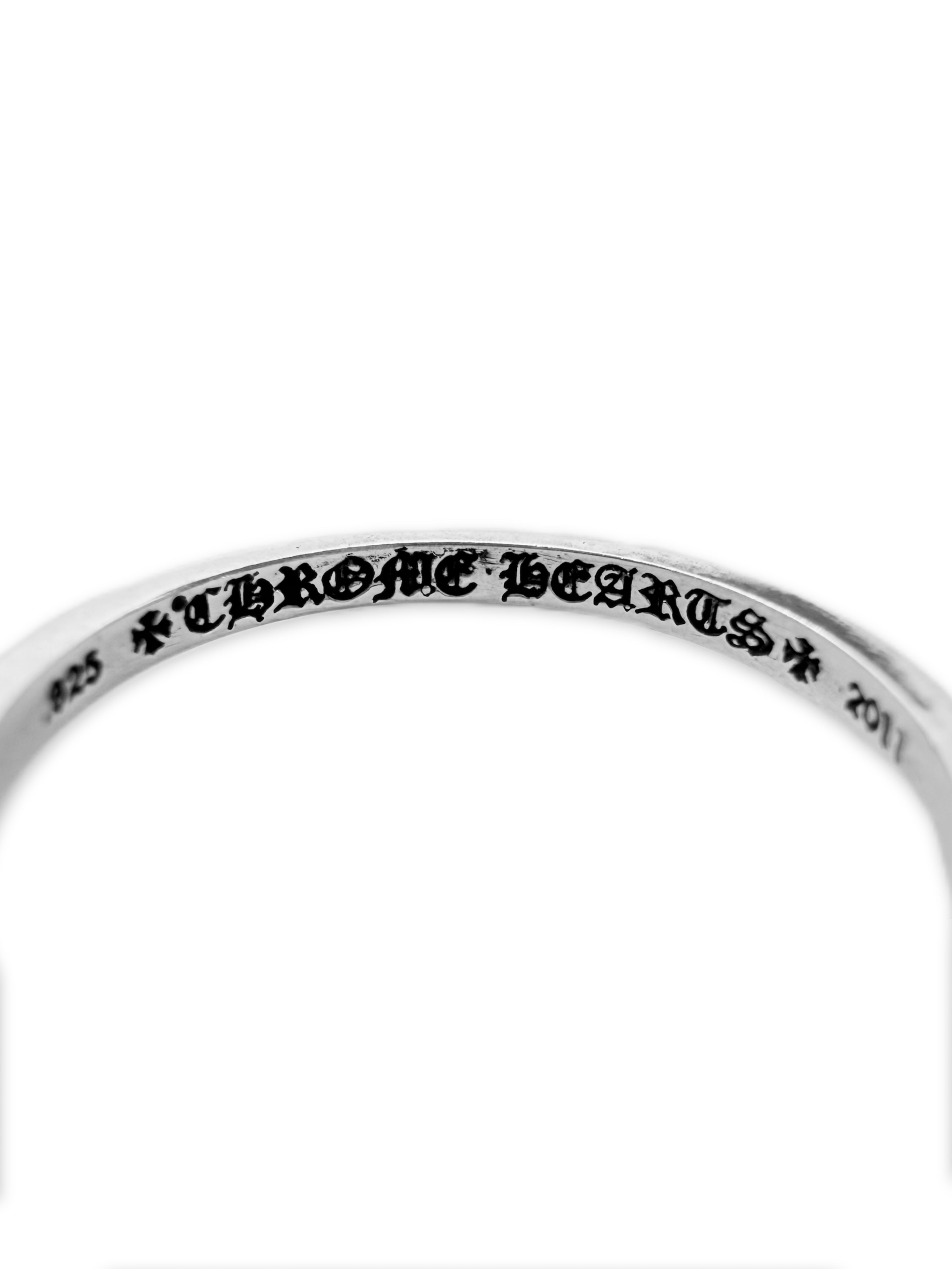 Chrome Hearts Plus Bubblegum .925 Silver Ring