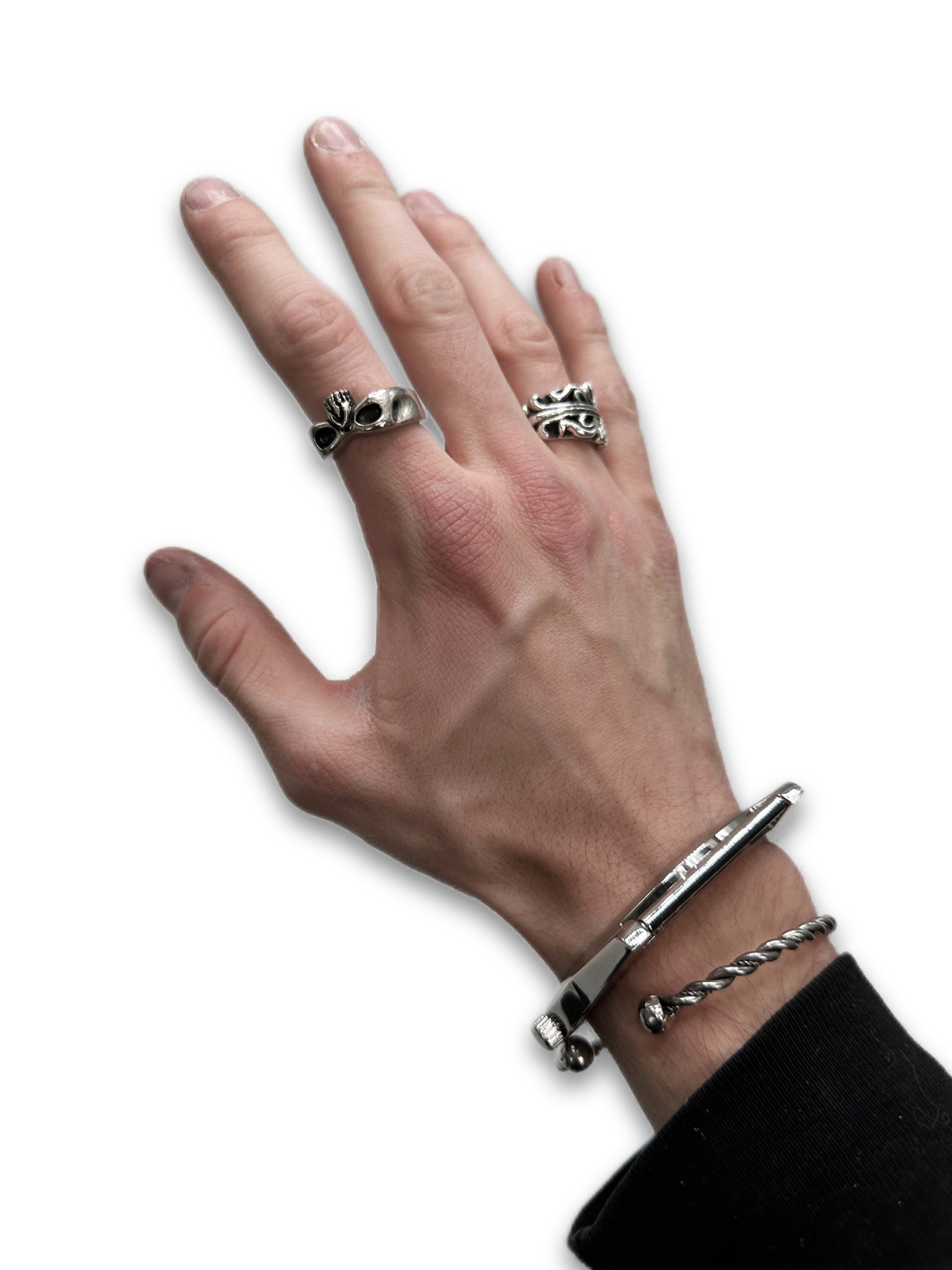 AW09 Maison Margiela x H&M Redux ‘Watch Face’ Silver Bracelet