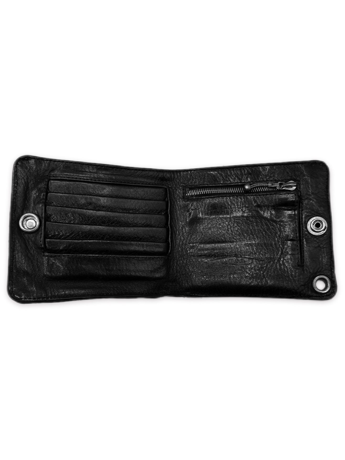 Chrome Hearts Alligator Black Leather Bifold Wallet
