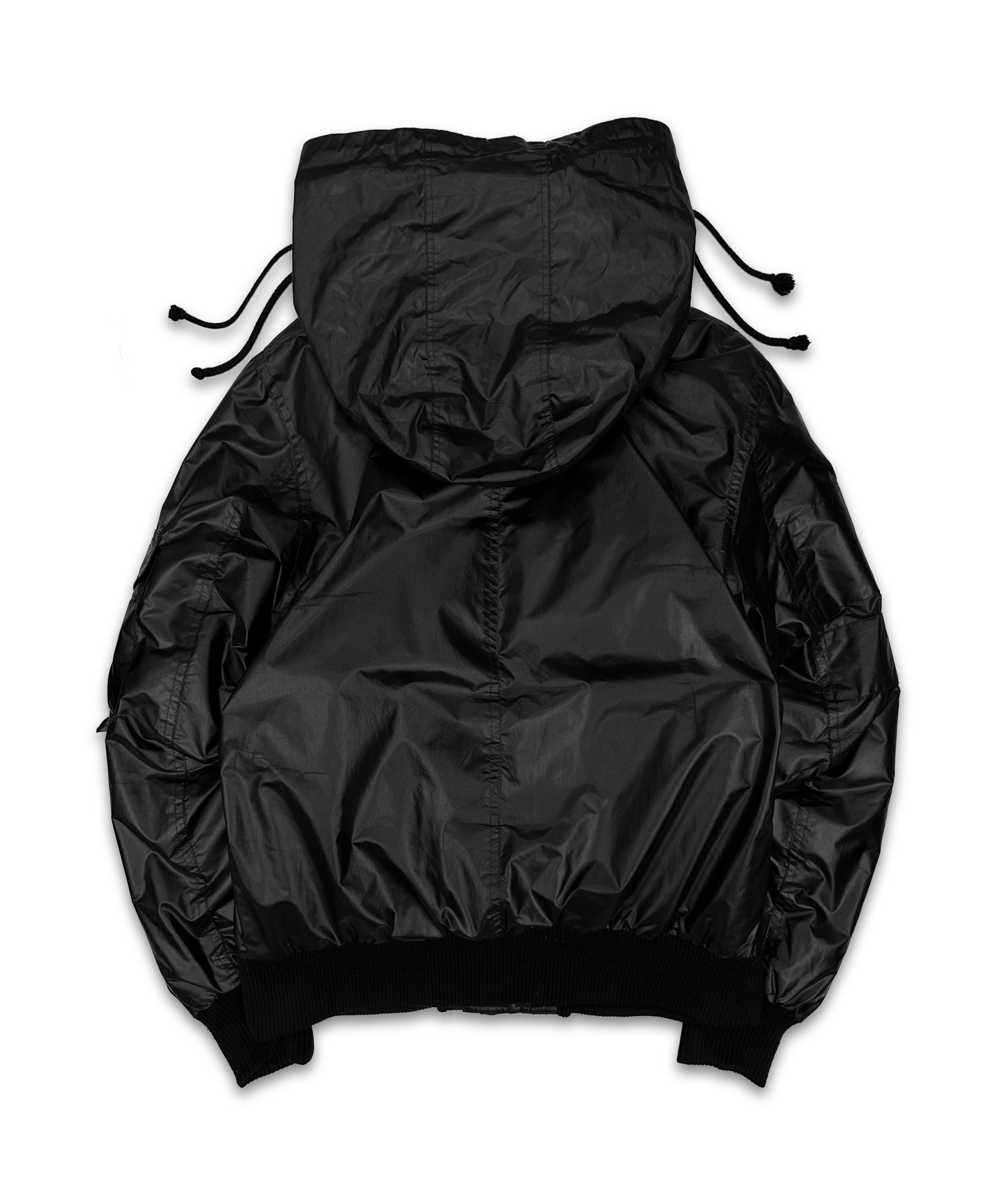 AW05 Raf Simons SAMPLE ‘History of My World’ Waxed Puffer Jacket