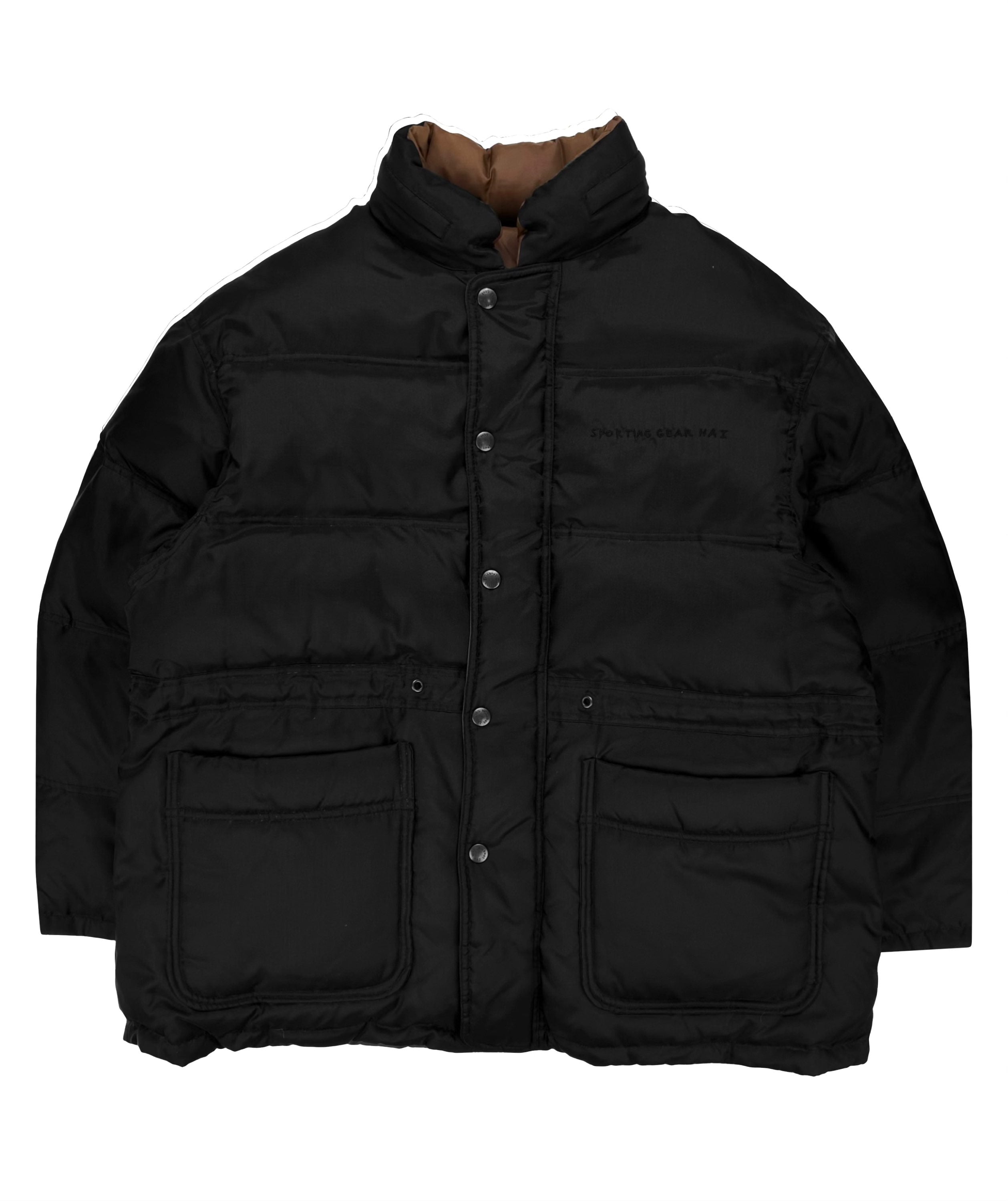 Hai Sport Gear by Issey Miyake Down Fill Cargo Puffer Jacket