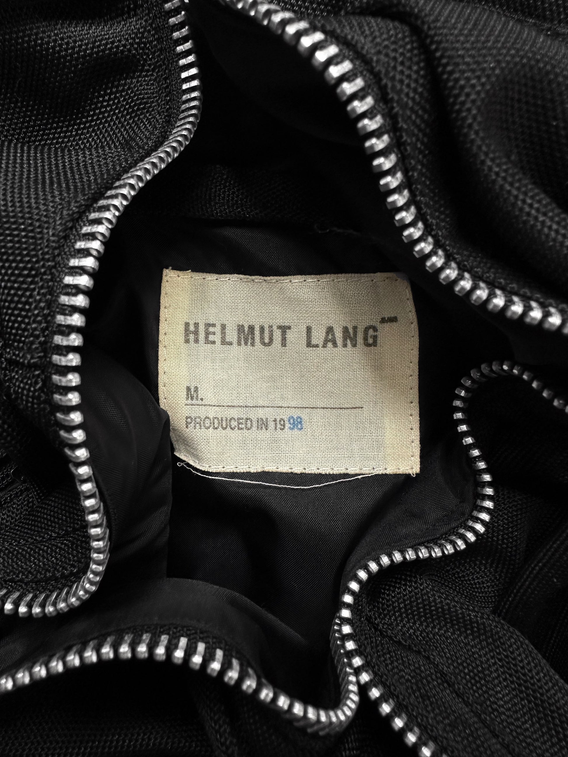 AW98 Helmut Lang Ballistic Multi Pocket Zippered Cargo Vest
