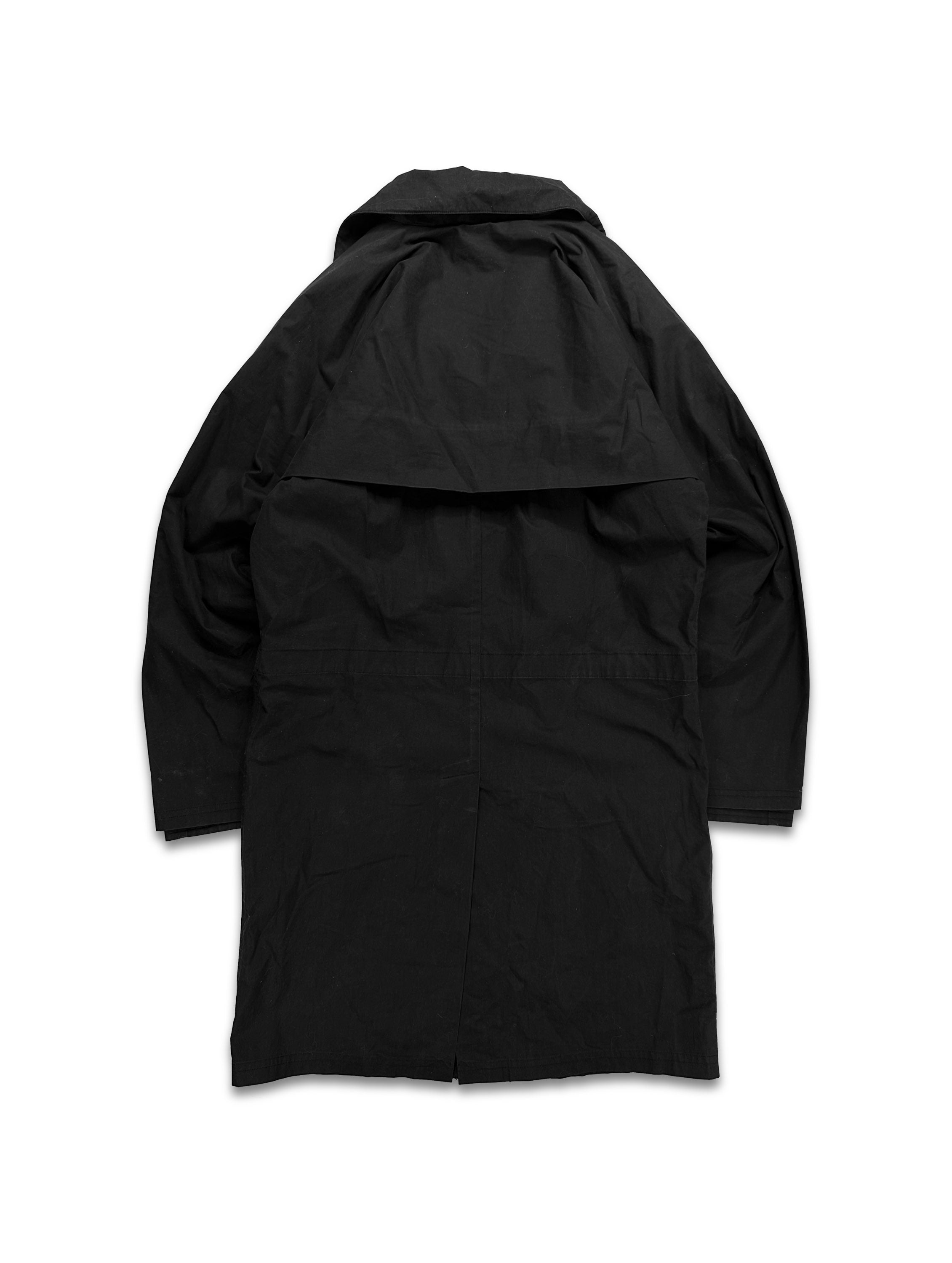 00s Helmut Lang ‘Bondage’ D-Ring Double Layered Trench Coat