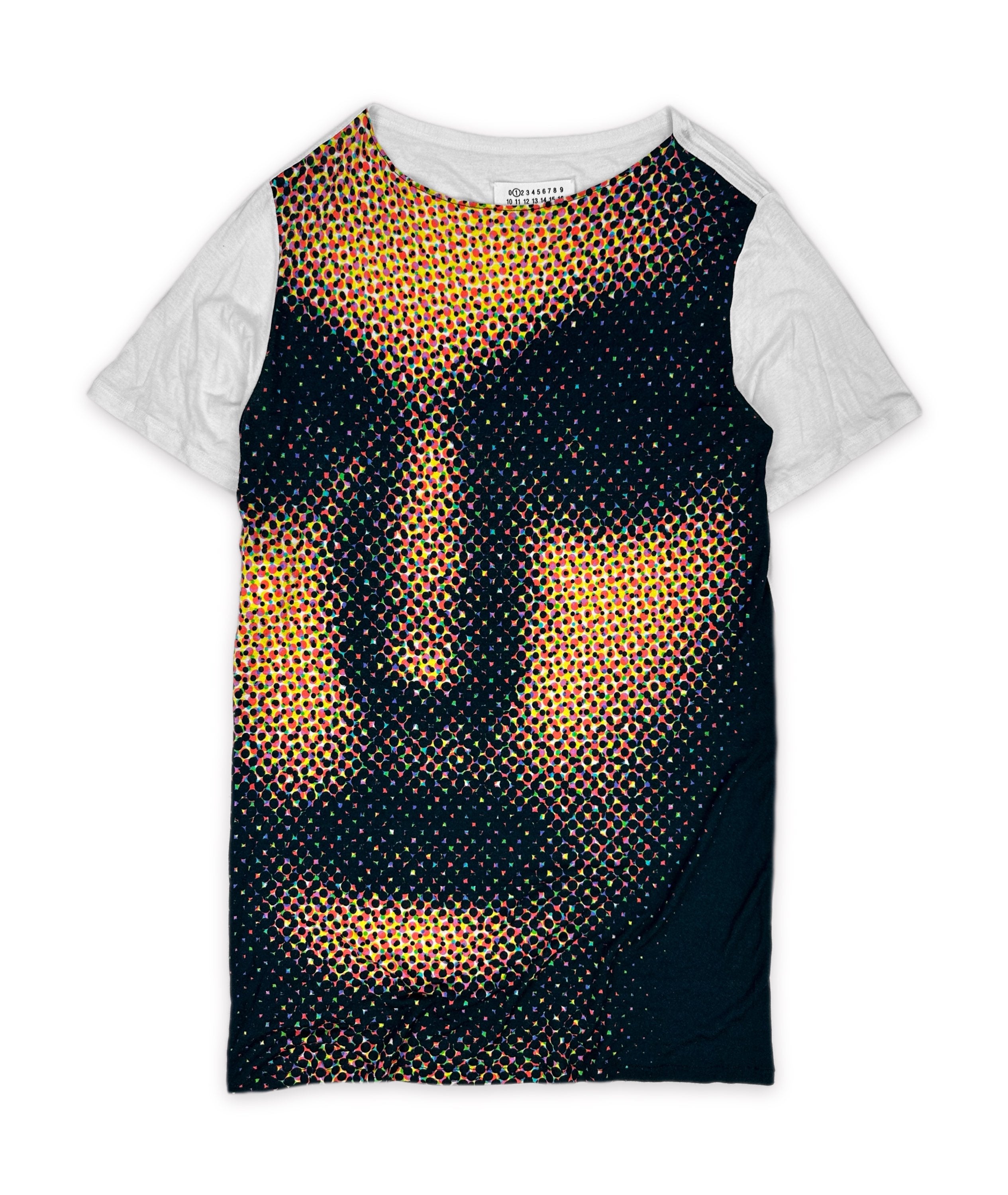 SS01 Maison Margiela ‘Face’ Pointillism Negative T-Shirt