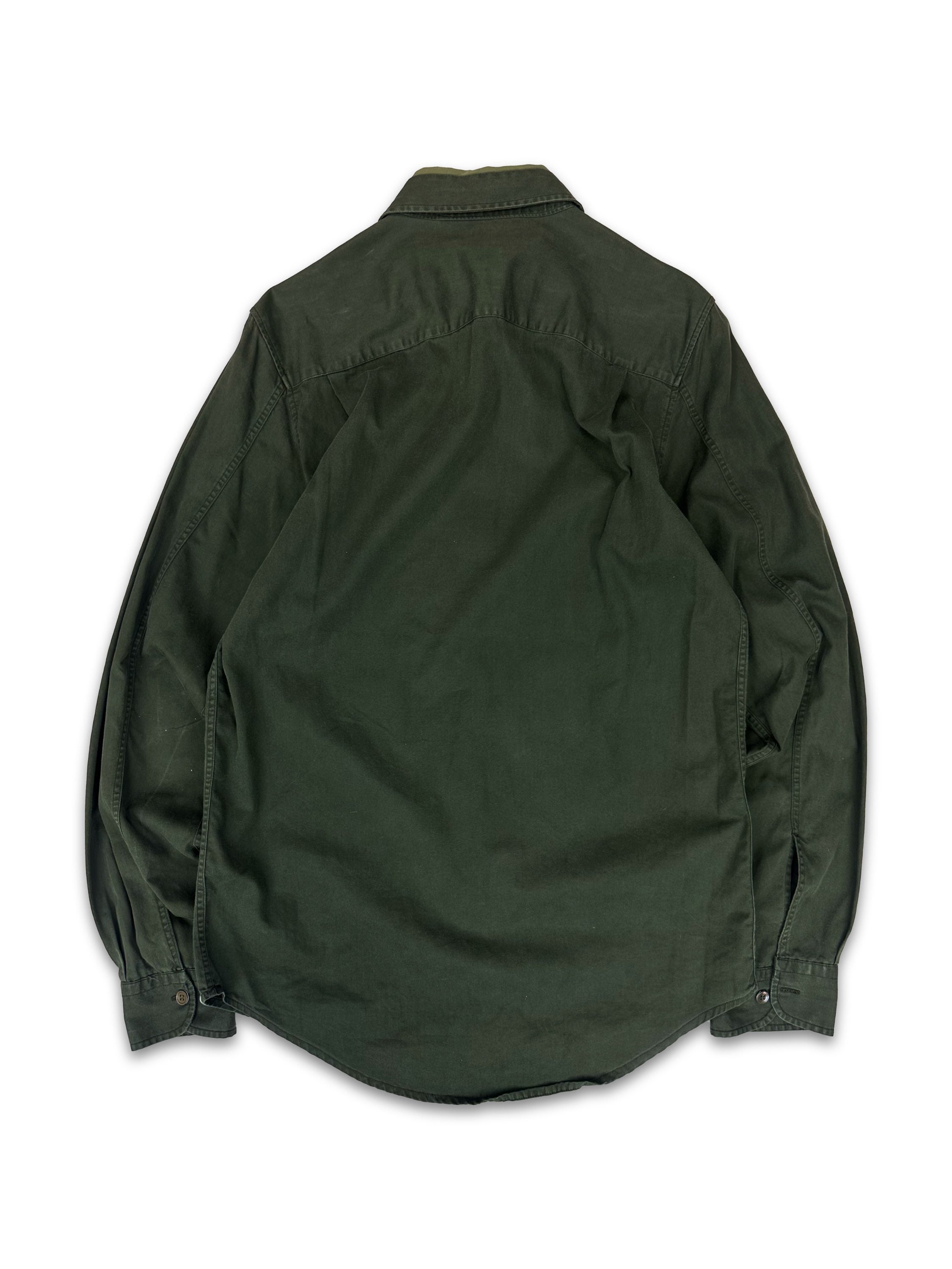 AW96 Helmut Lang ‘Two Tone’ Long Sleeve Button Up Shirt