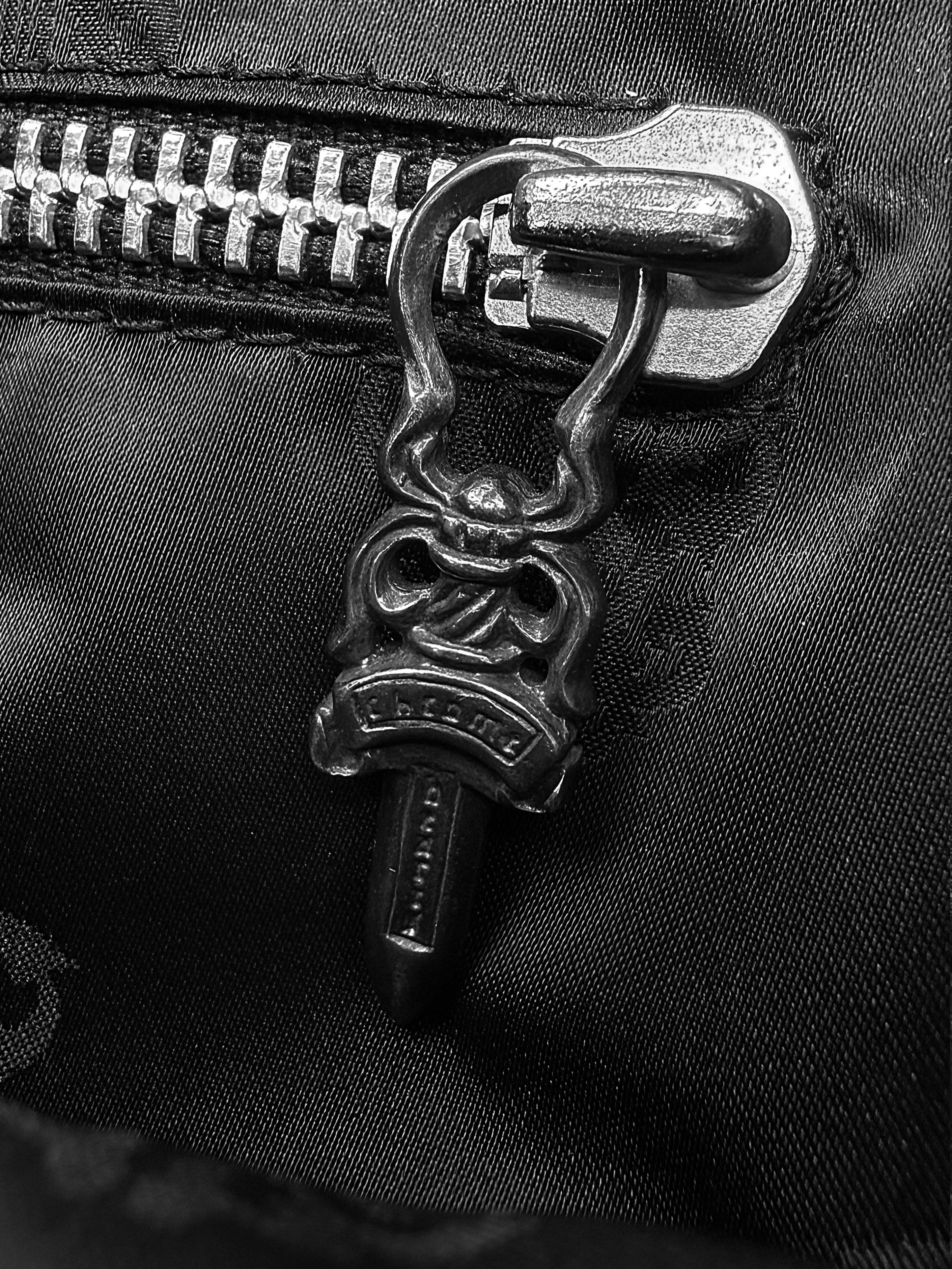 Chrome Hearts ‘Lady Lynn’ Black Leather Cross Hand Bag