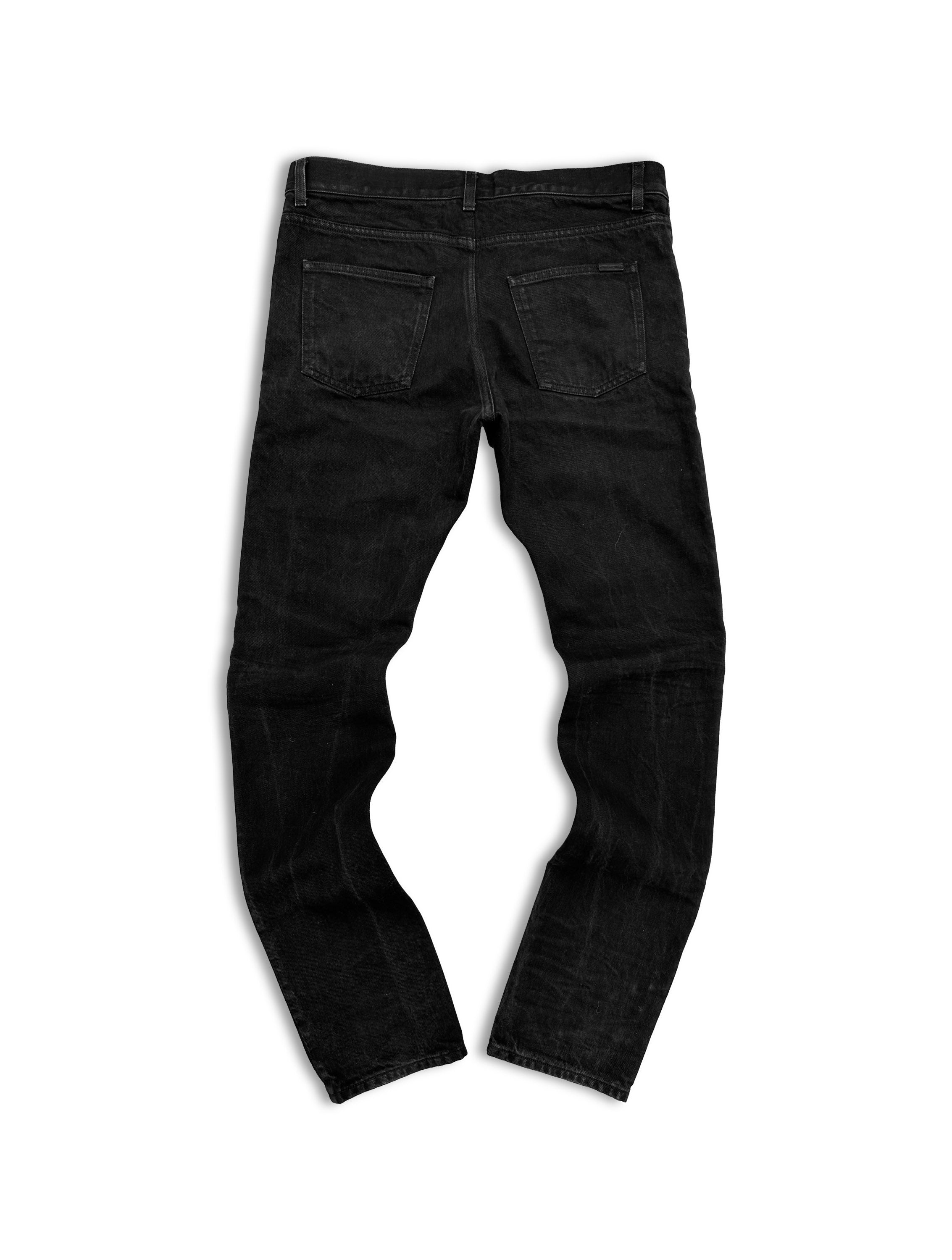 SS20 Saint Laurent Pairs ‘D02’ Black Skinny Denim
