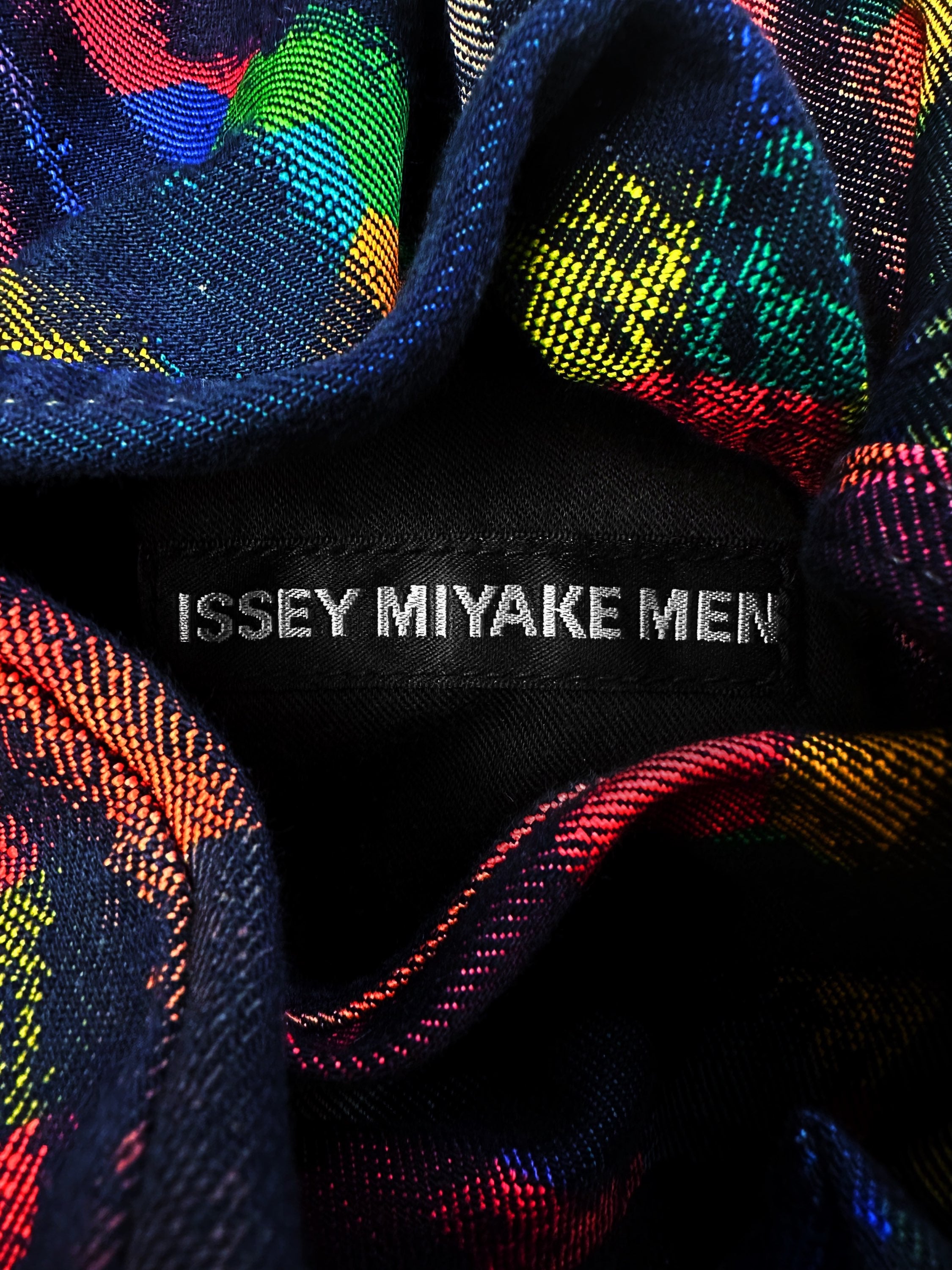 AW14 Issey Miyake ‘Kaleidoscope’ Multi-Coloured Denim