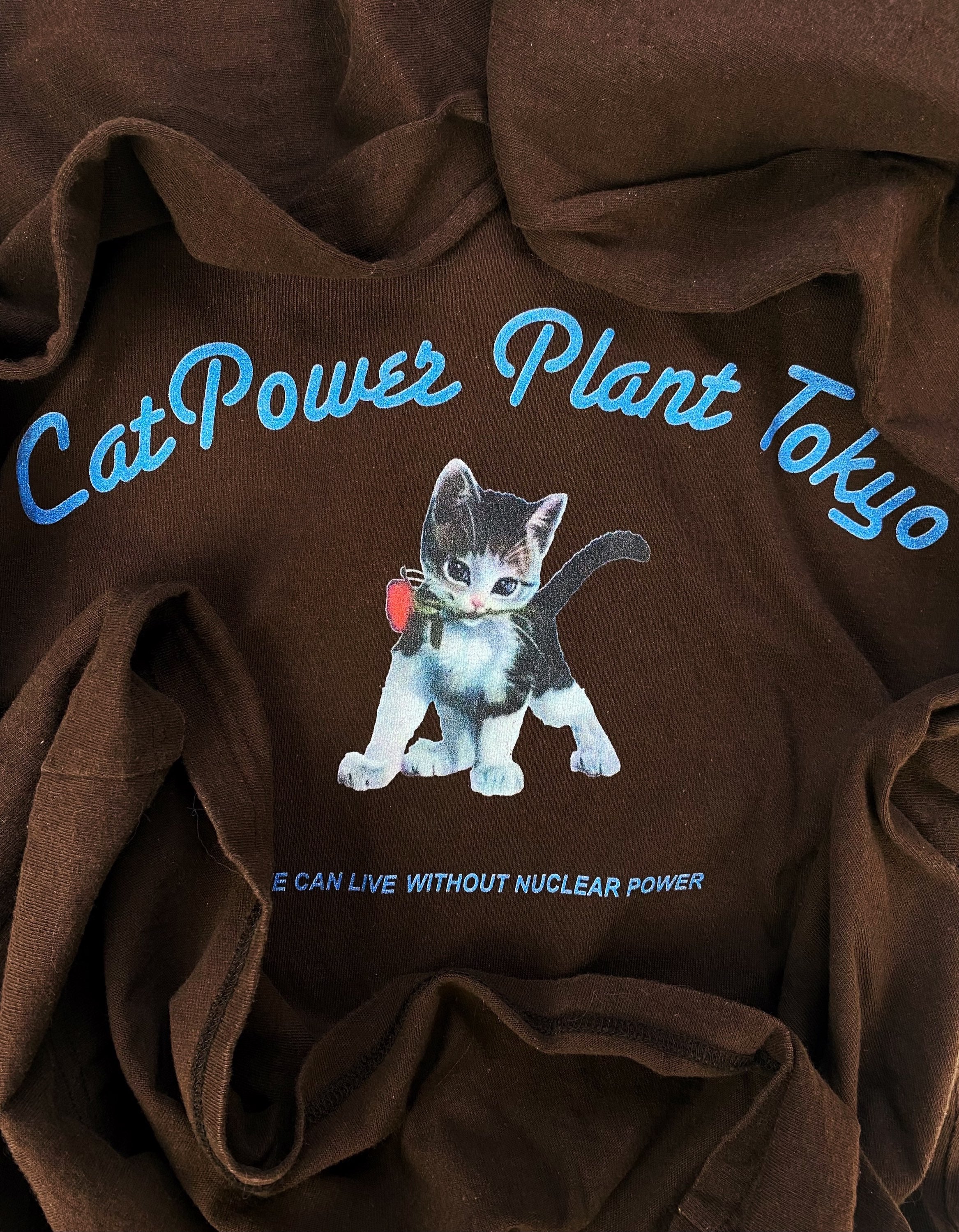 Undercover ‘Cat Power’ Graphic Brown Longsleeve Shirt