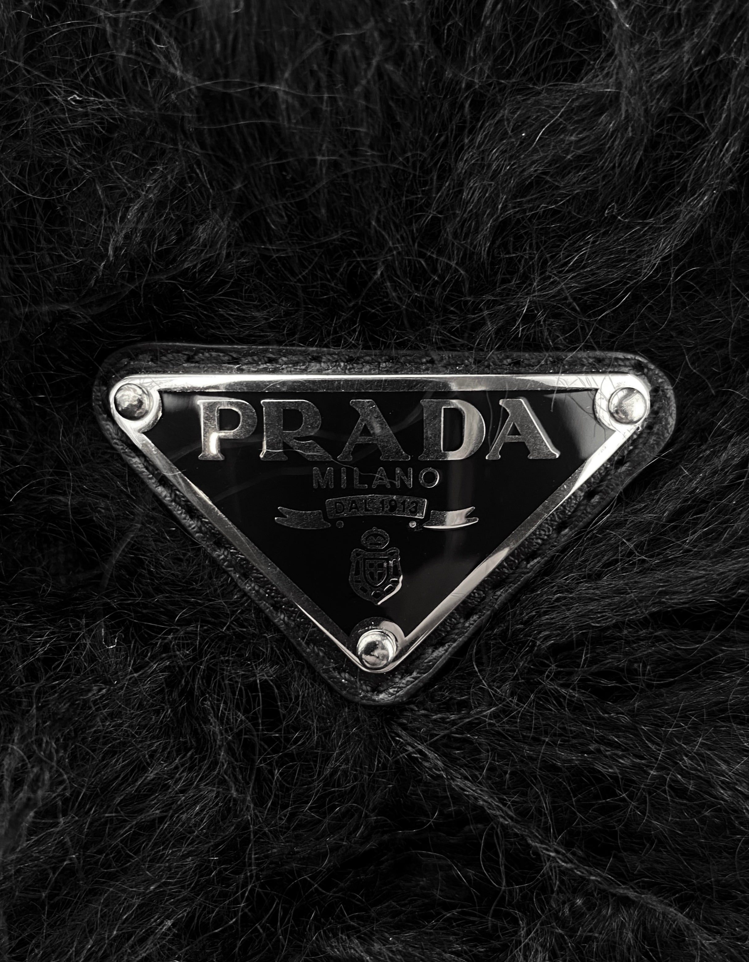 FW19 Prada Faux Fur Urshanka Trapper Hat