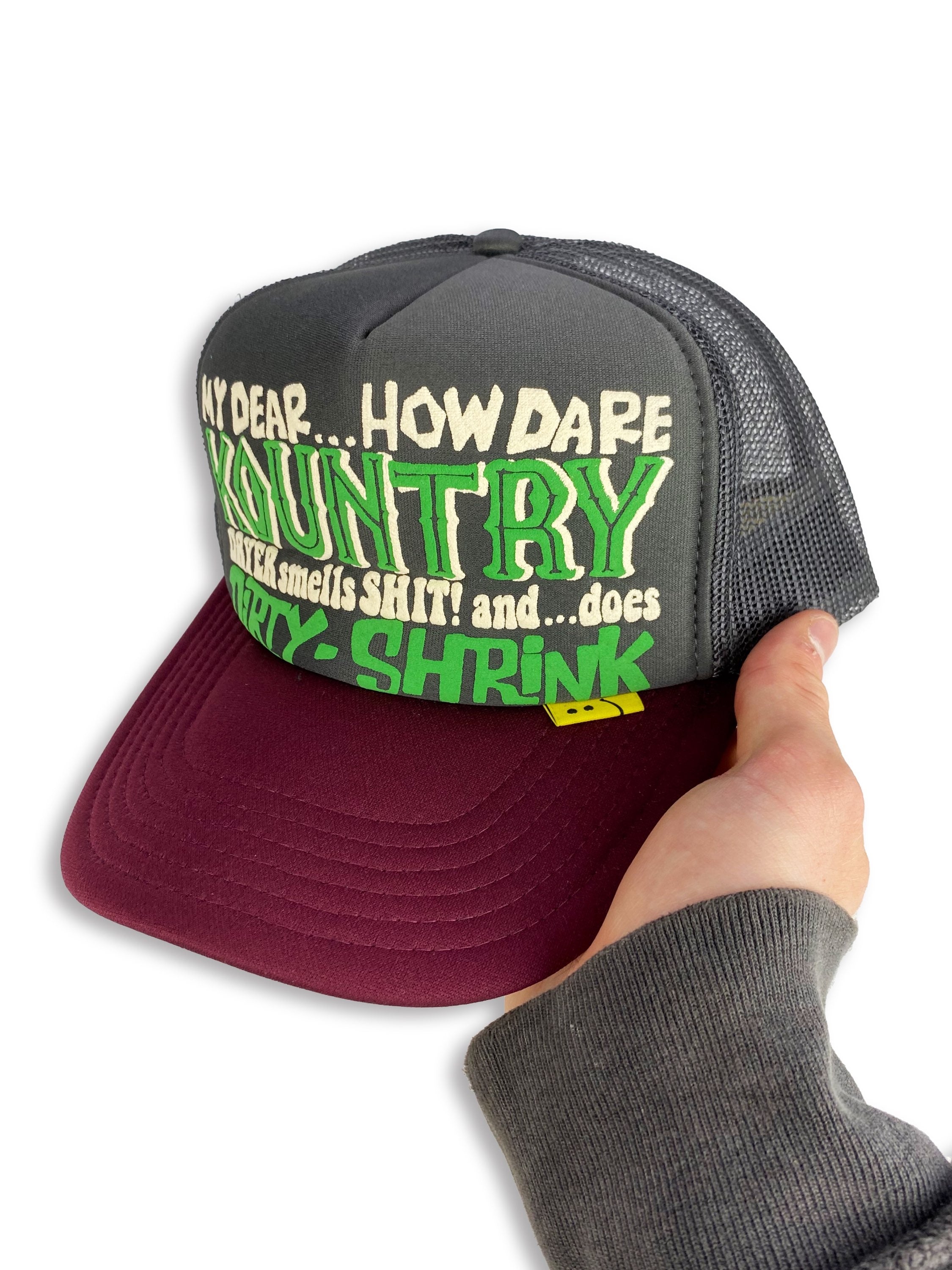 SS23 Kapital Kountry Two Tone Graphic Mesh Trucker Hat