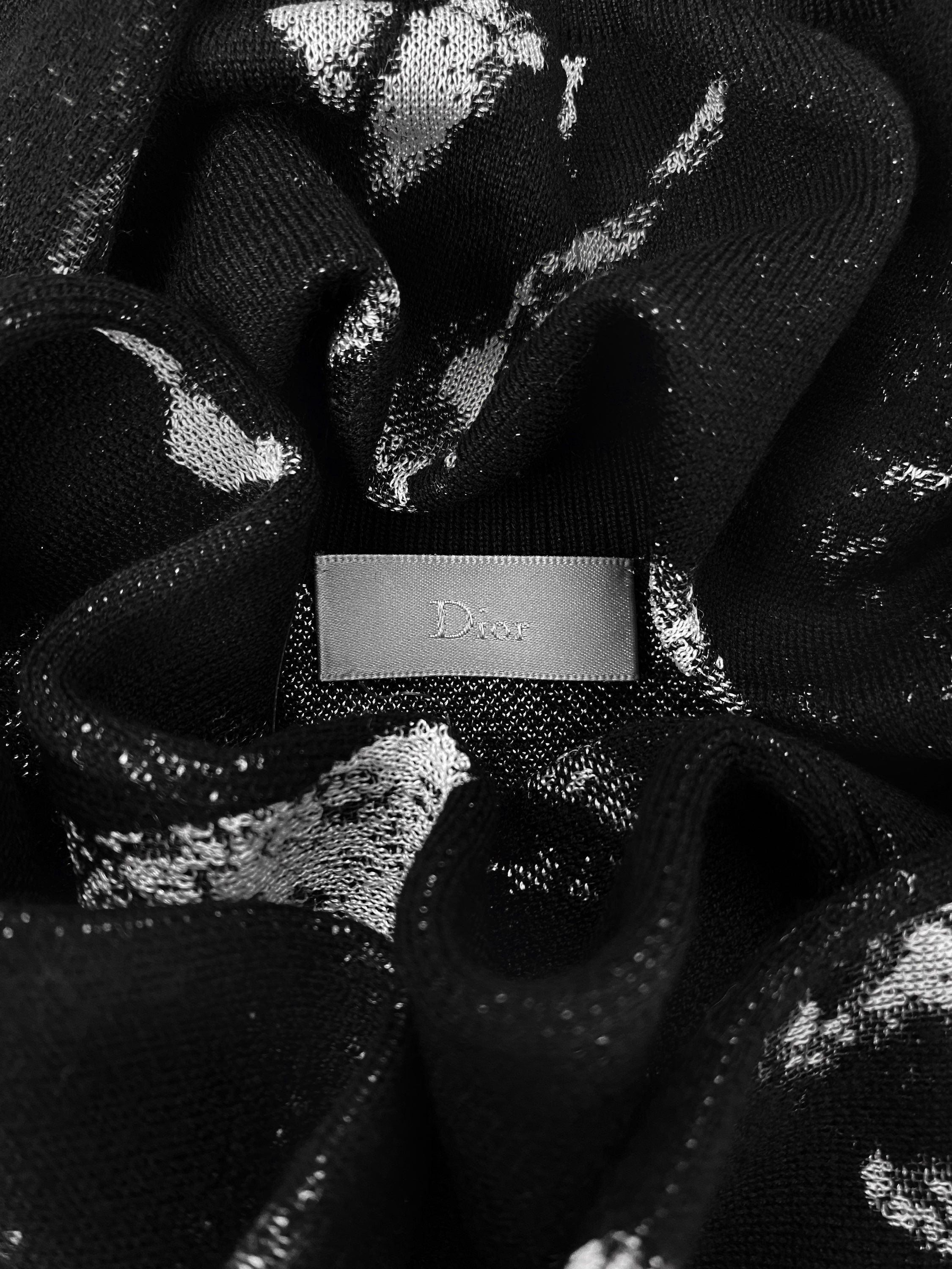 AW17 Dior Homme x Dan Witz ‘Moshpit’ Negative Knitted Sweater
