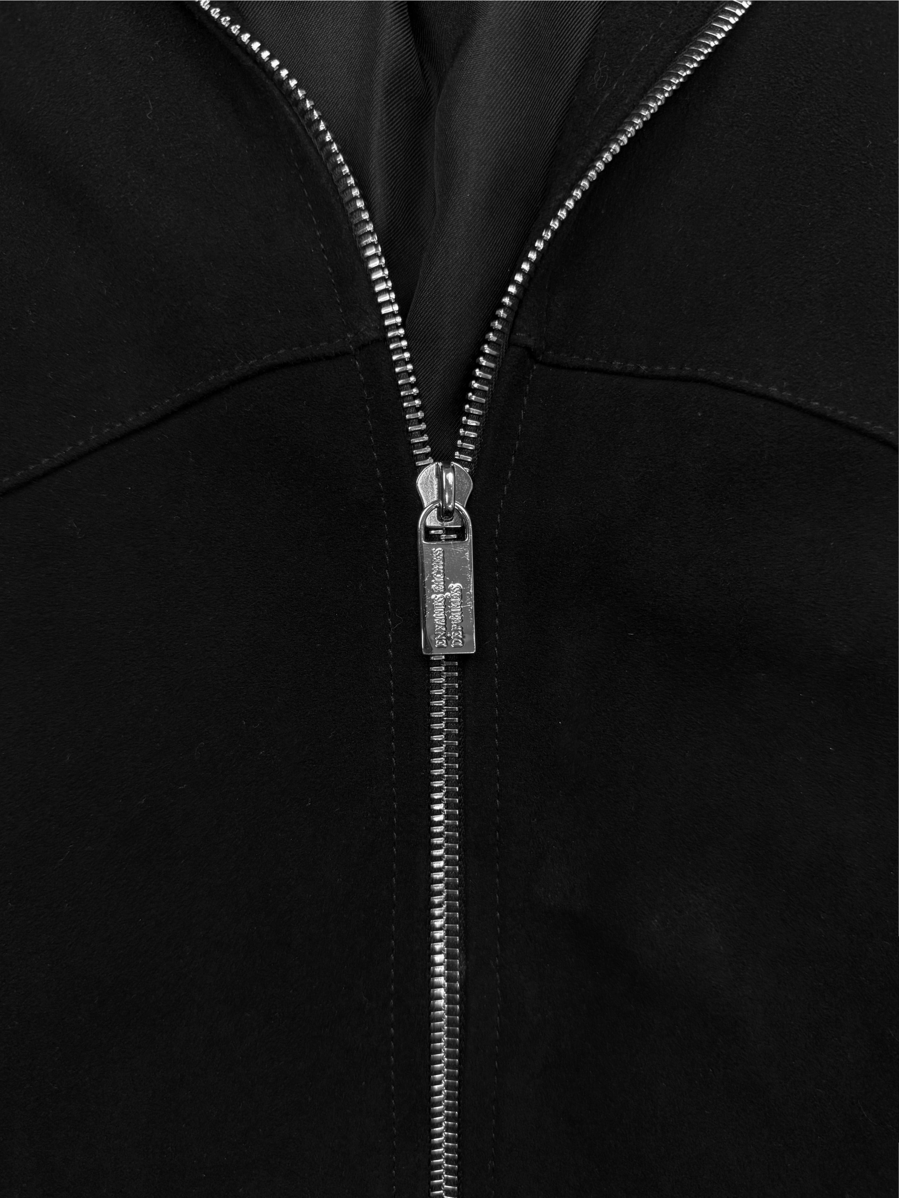 AW23 Enfants Riches Deprimes Suede Black ‘Western’ Jacket