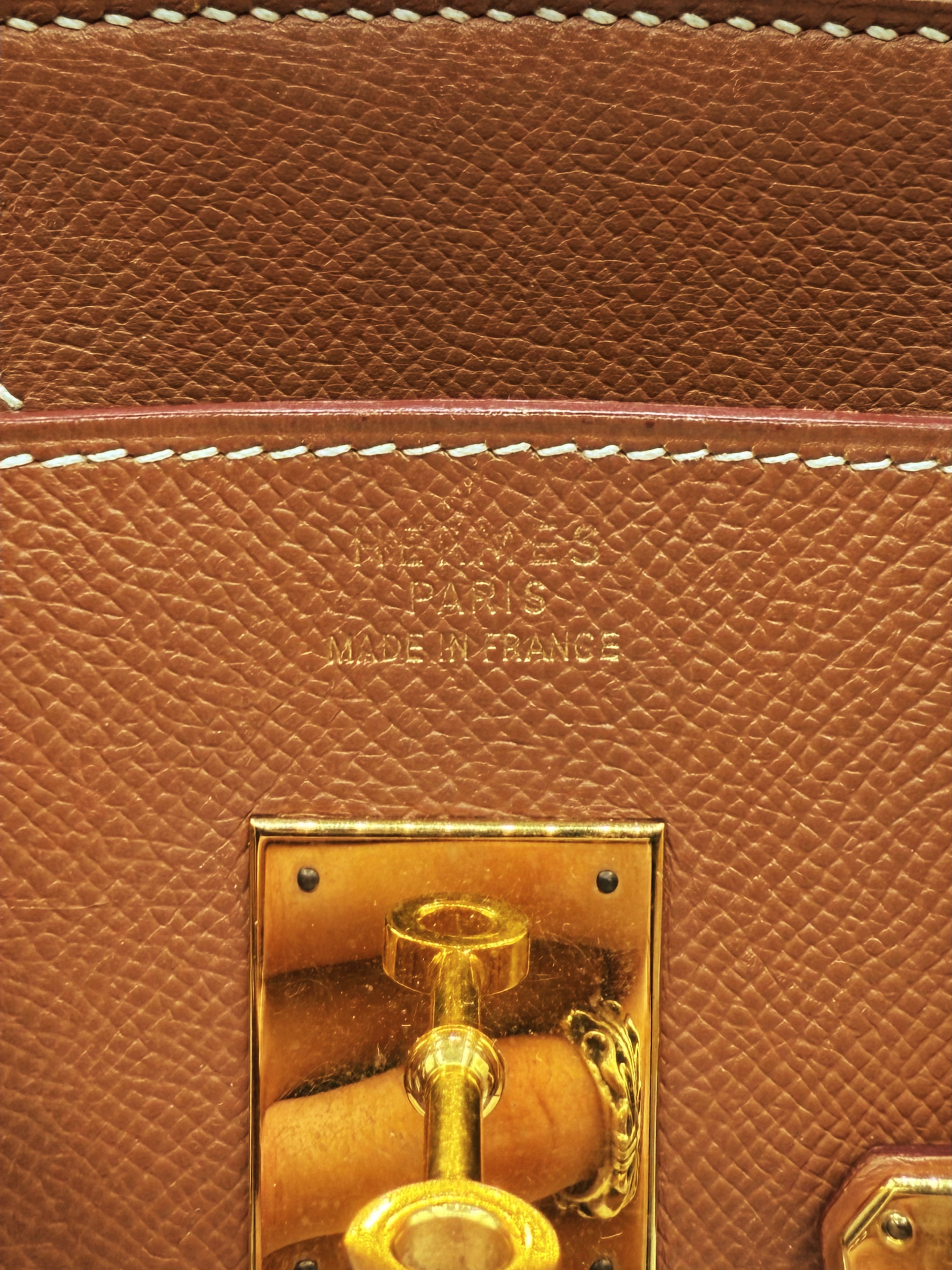1999 Hermès Birkin 30 Togo Leather Gold Hardware Hand Bag