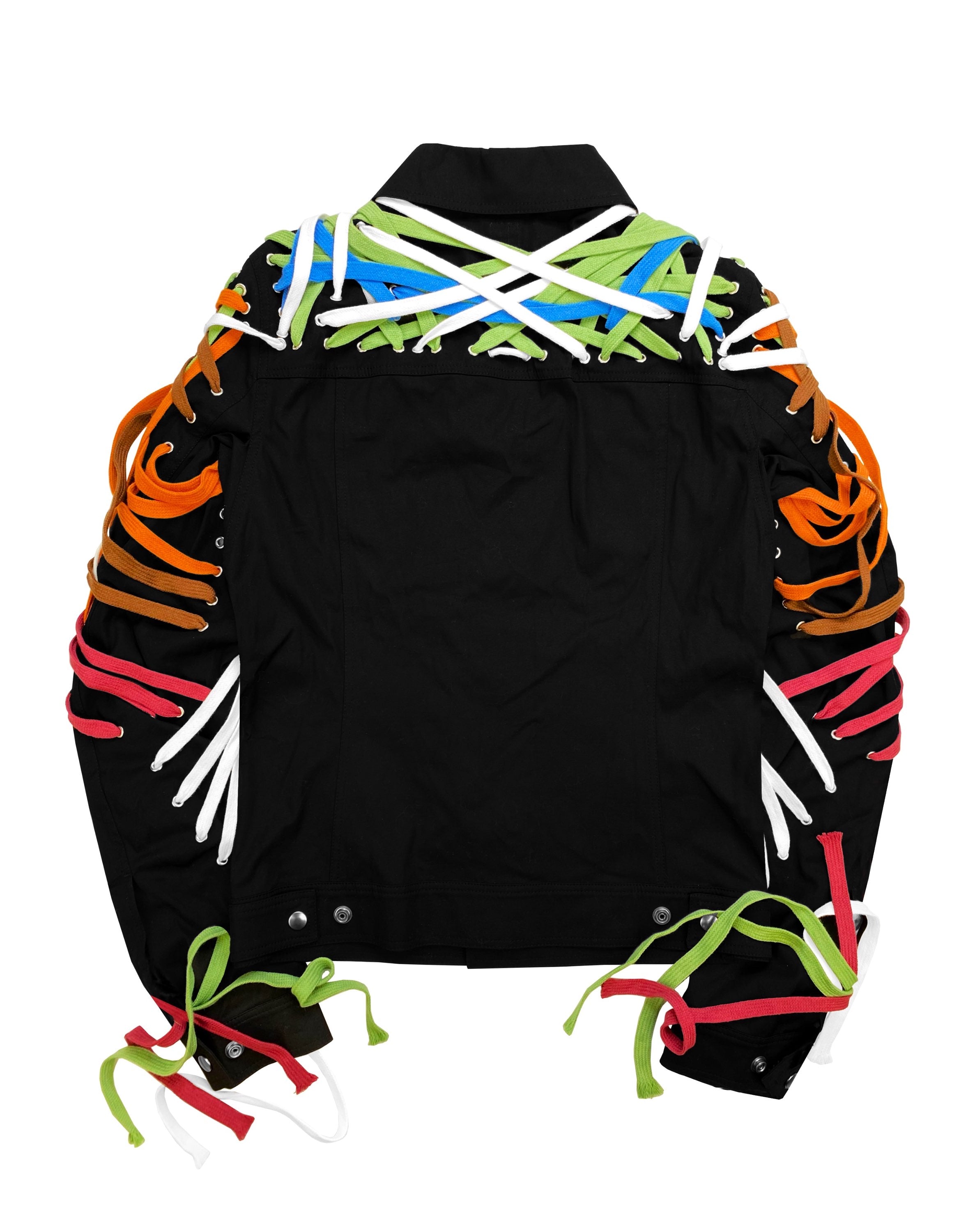 SS20 Rick Owens ‘Megalace’ Tecuatl Multi Colour Light Jacket