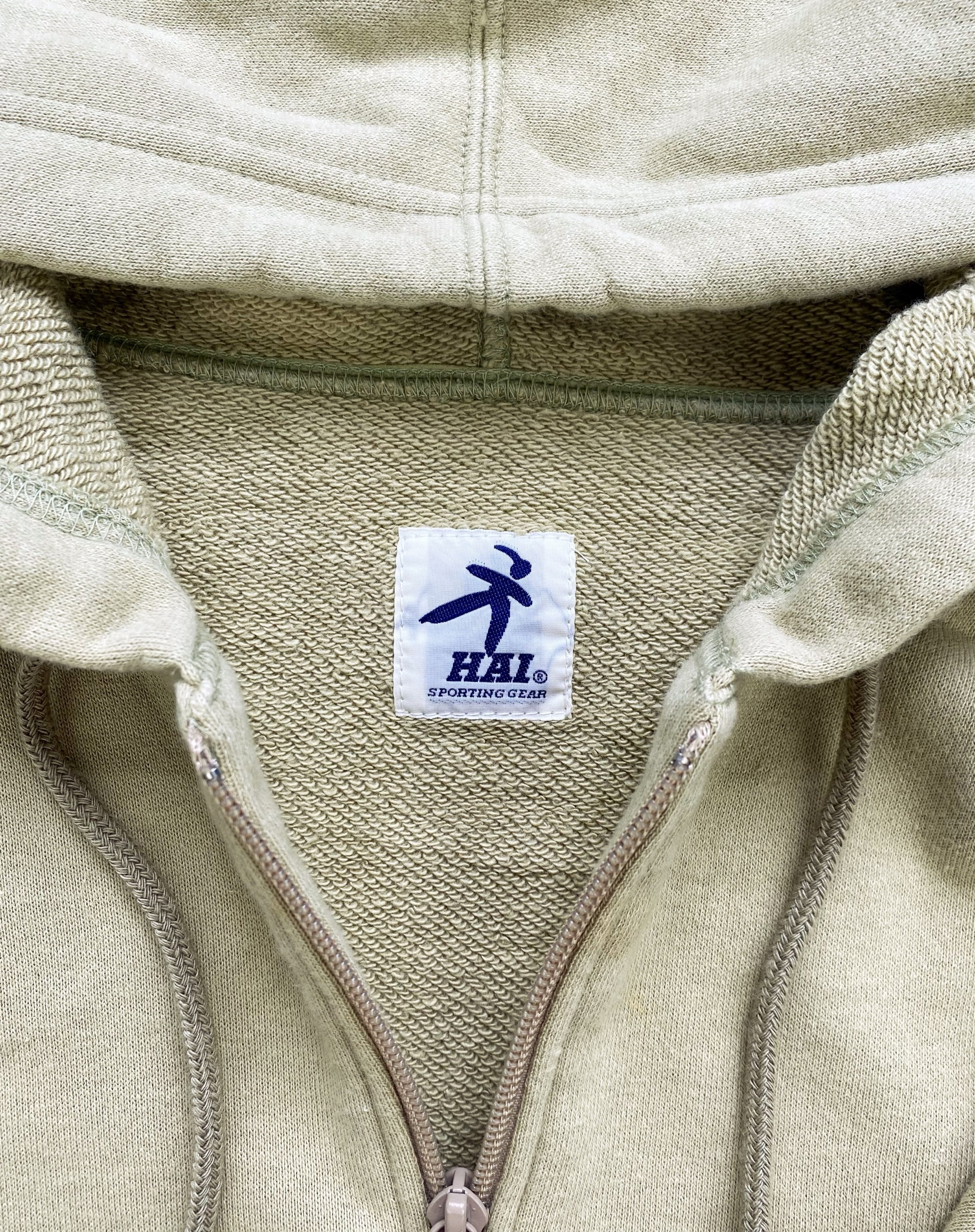 90’s Hai Sporting Gear by Issey Miyake Patched Flag Zip-Up Hoodie