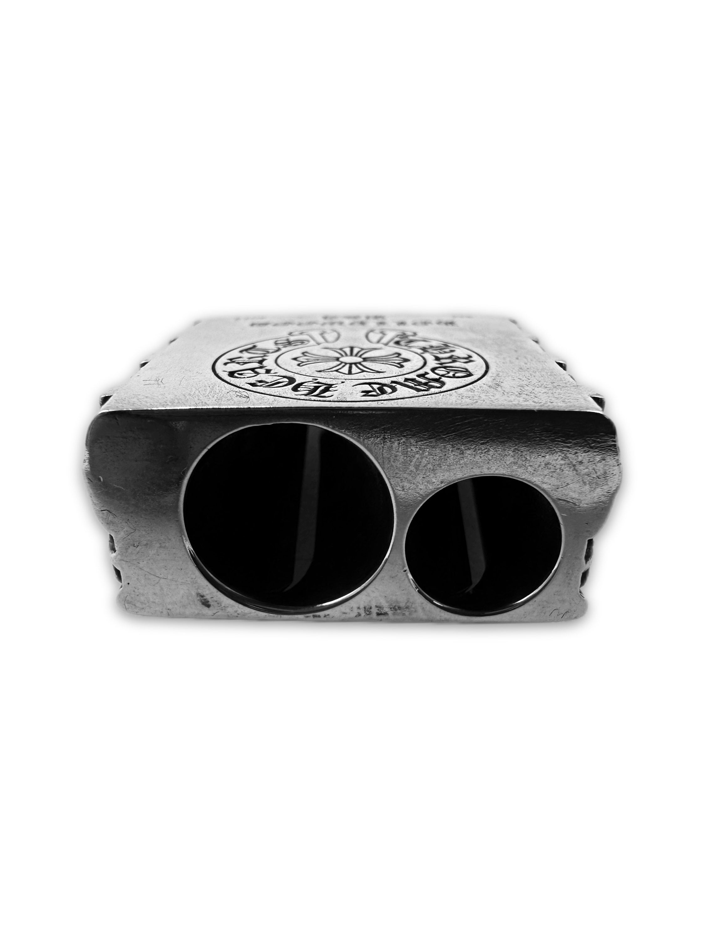Chrome Hearts .925 Silver ‘Cross’ Pencil Sharpener + Eraser