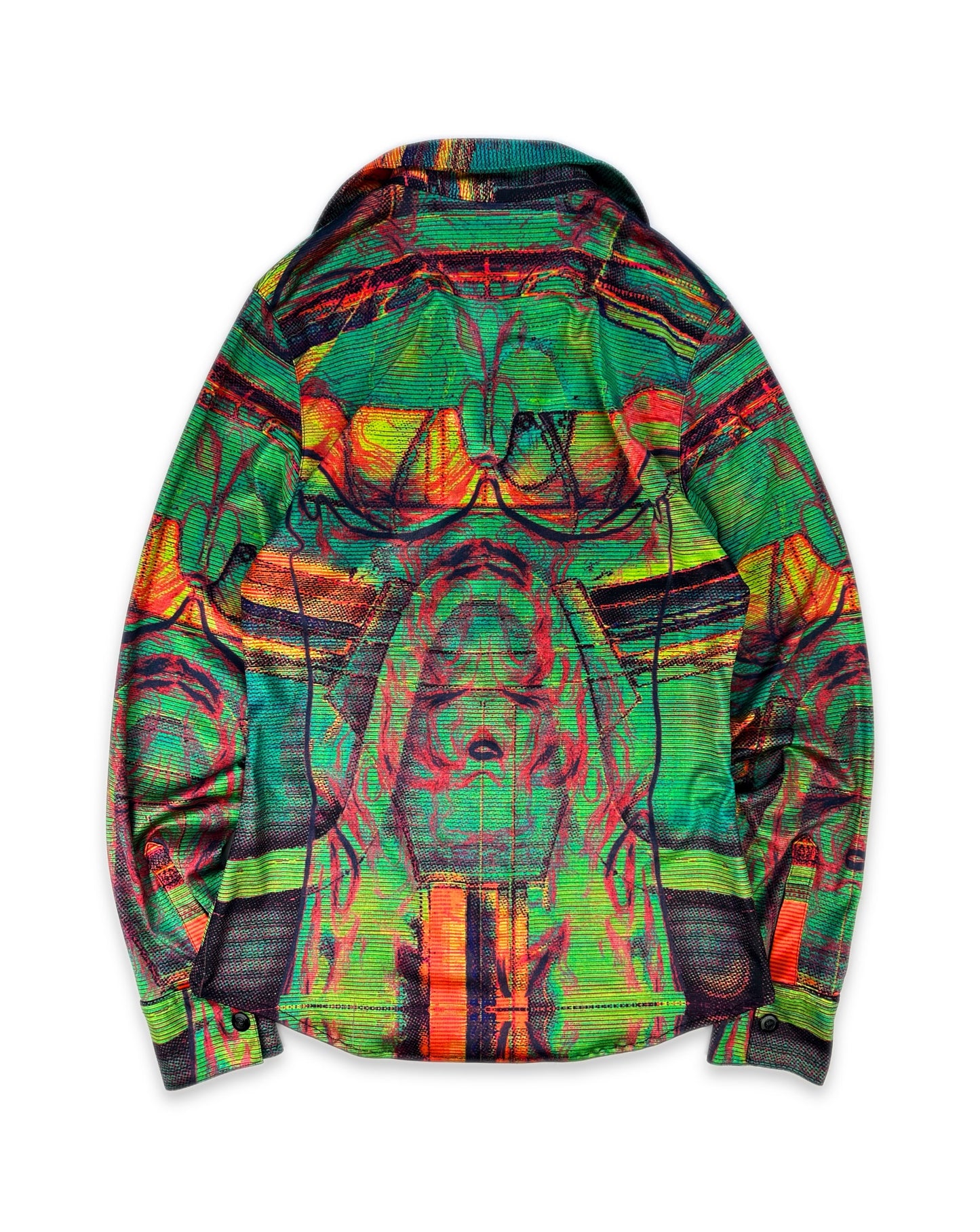 AW96 Jean Paul Gaultier ‘Muscle’ Trompe L’Oeil Cyber Jacket