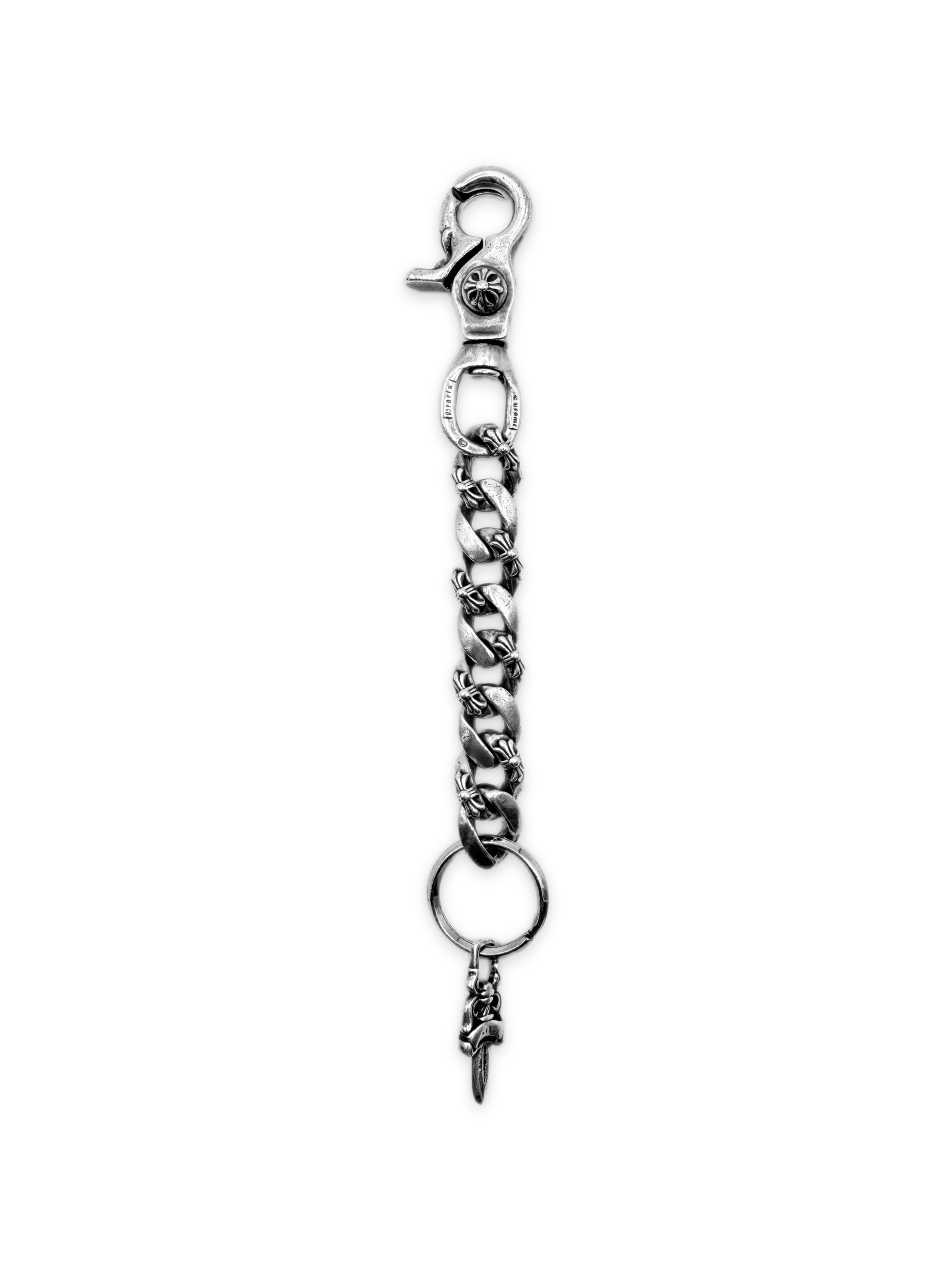 Chrome Hearts Extra Fancy Cuban Link XL Dagger Lobster Clasp Keychain