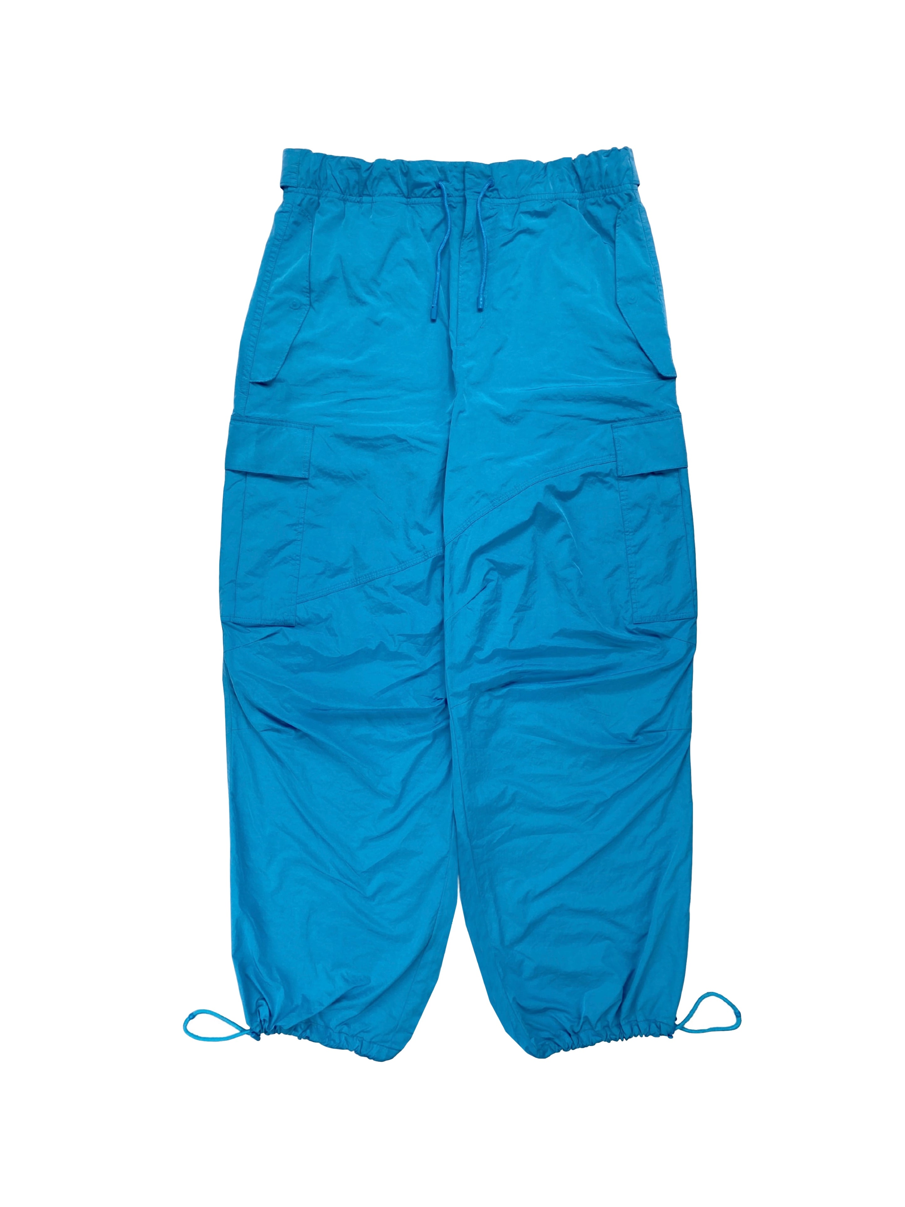SS19 Louis Vuitton by Virgil Abloh Sky Blue Nylon Cargo Pants