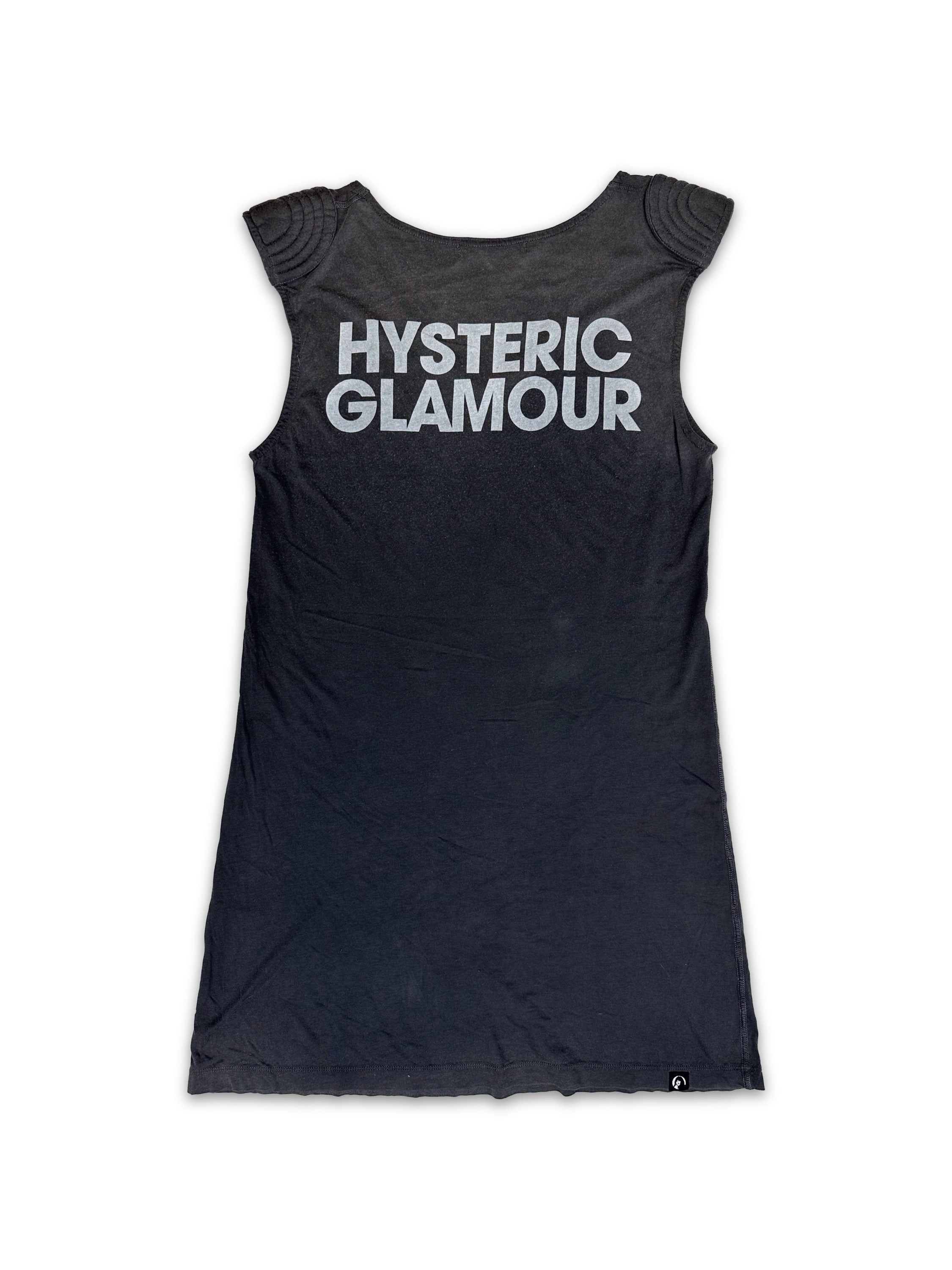00s Hysteric Glamour ‘Portrait’ Graphic Armoured Tank-top