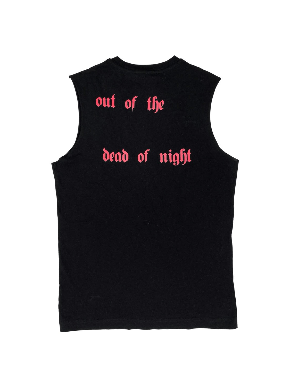 AW16 Alexander McQueen McQ “Dead of Night” Gothic Tank Top
