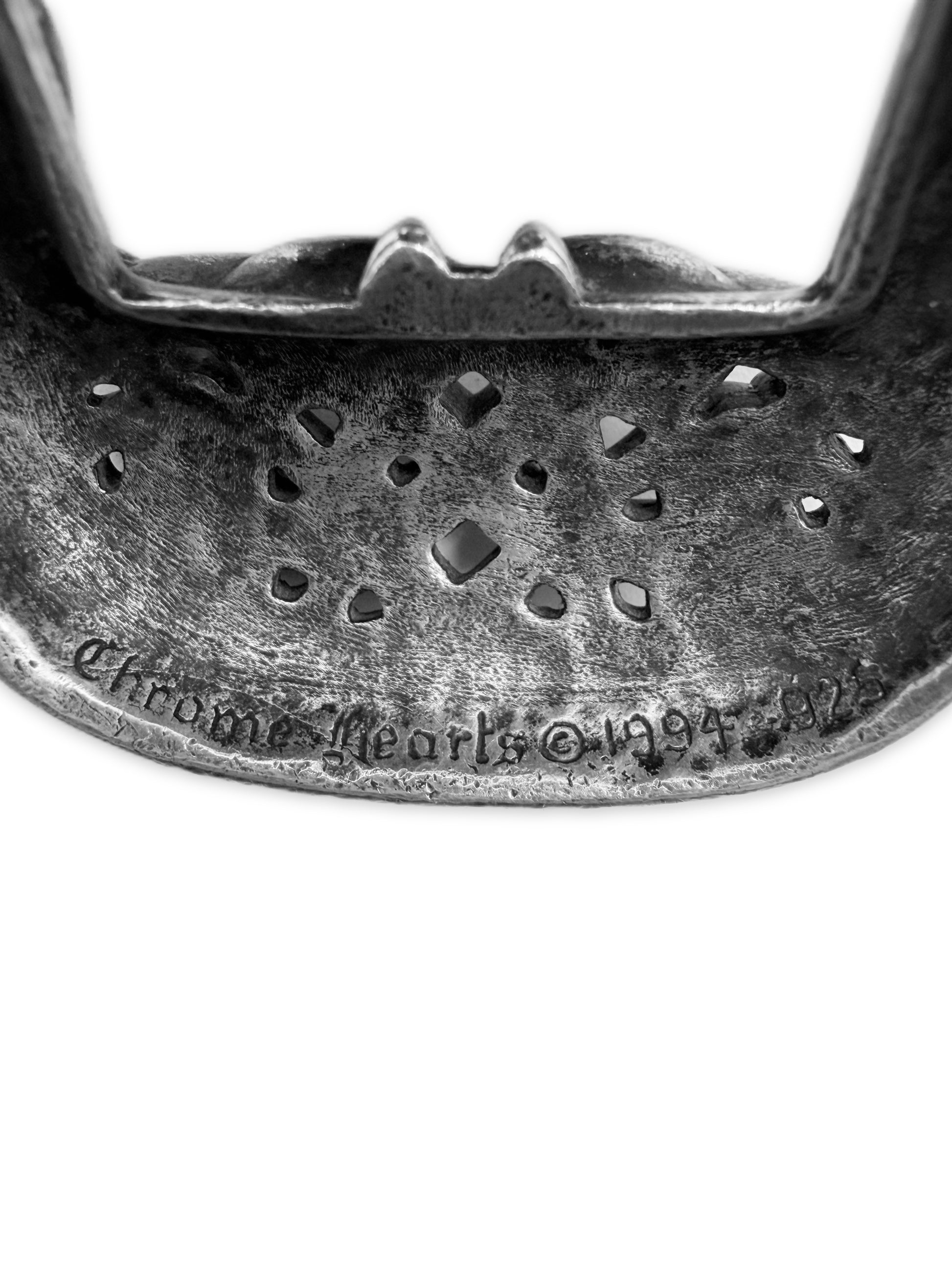 Chrome Hearts Alligator Leather 3 Piece Celtic 1 in Belt