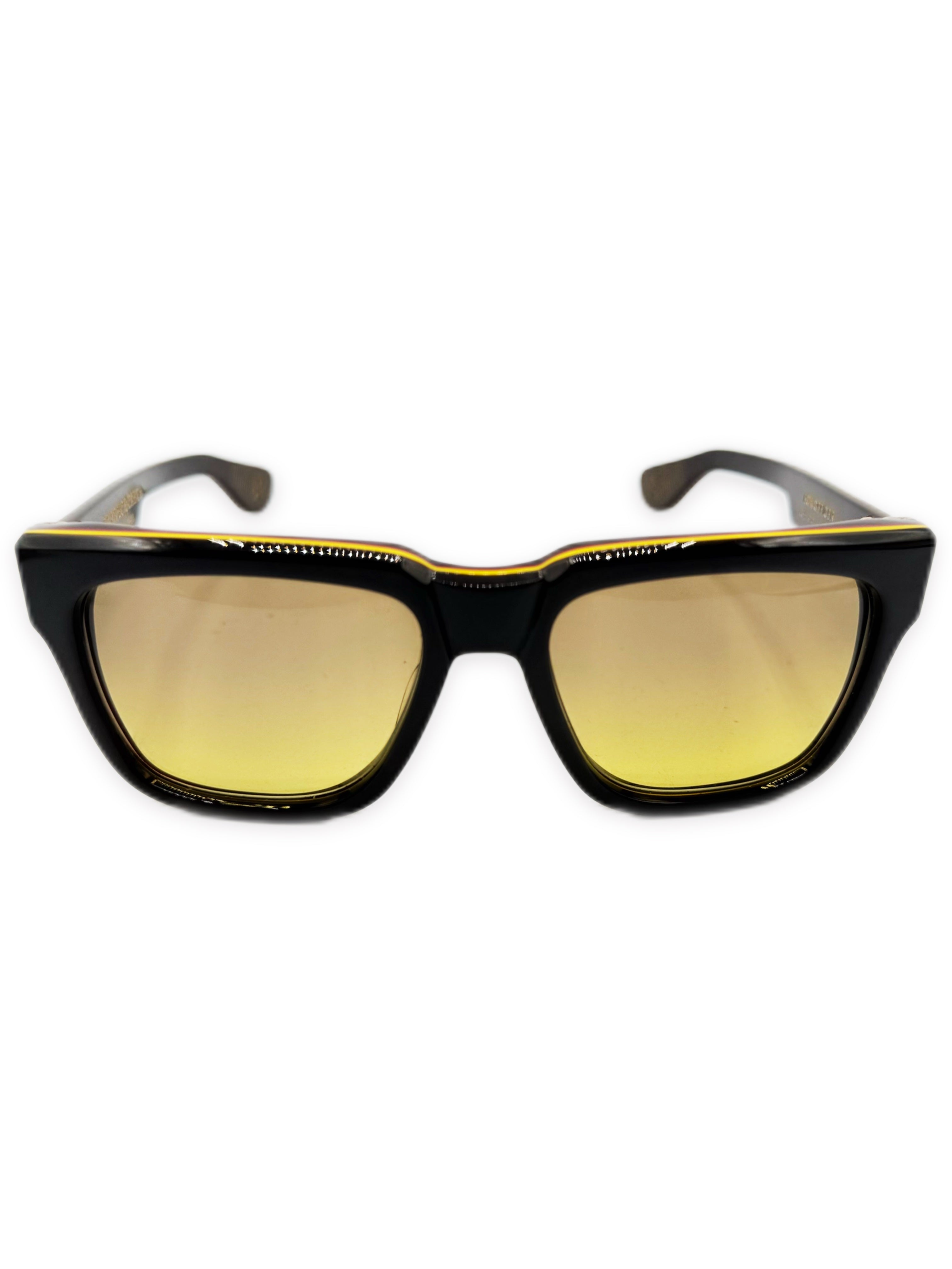 Chrome Hearts 22k Gold ‘Box Officer’ Wayfarer Dagger Sunglasses