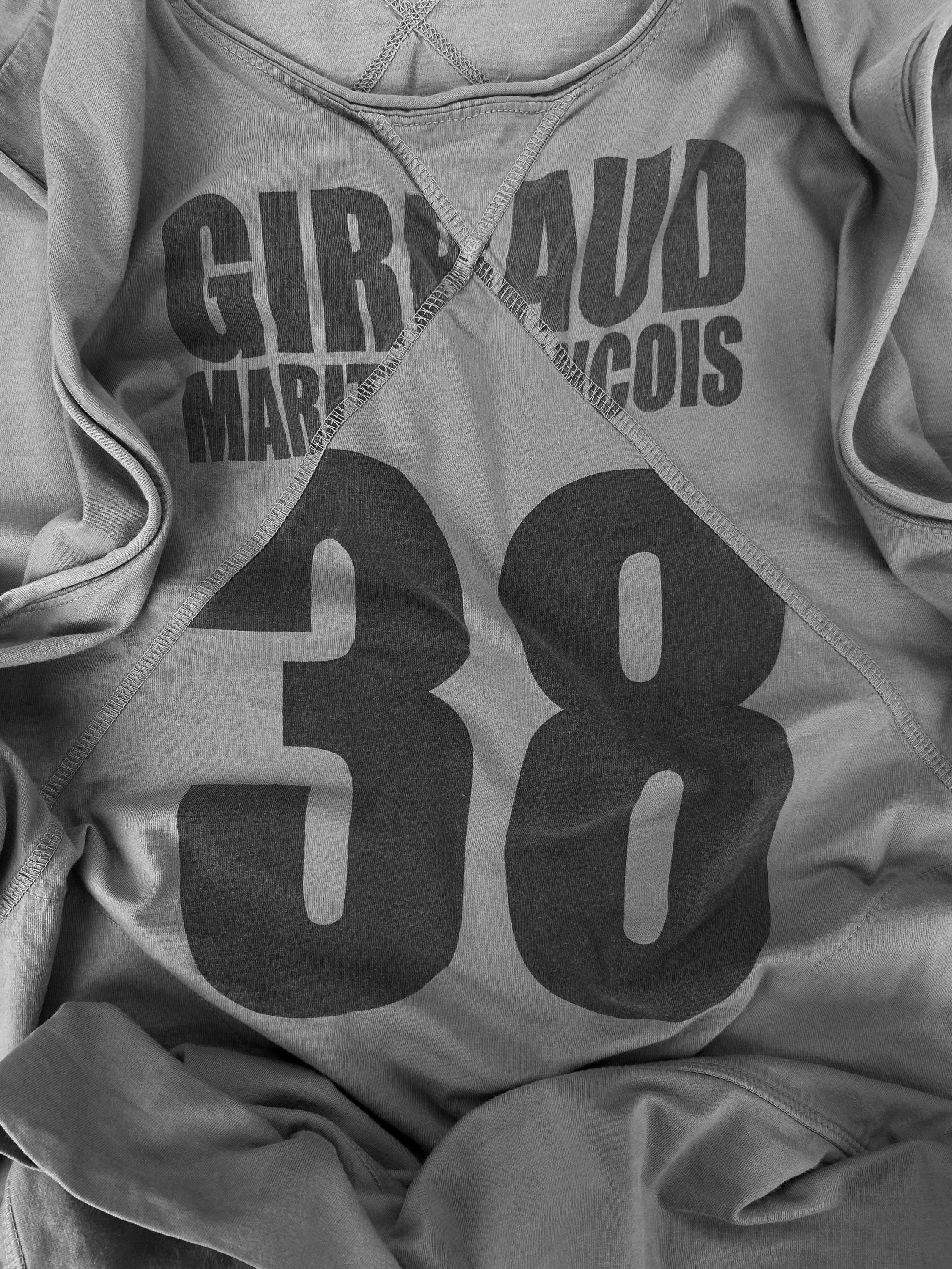 00s Marithe Francois Girbaud Reconstructed Jersey Tank-top