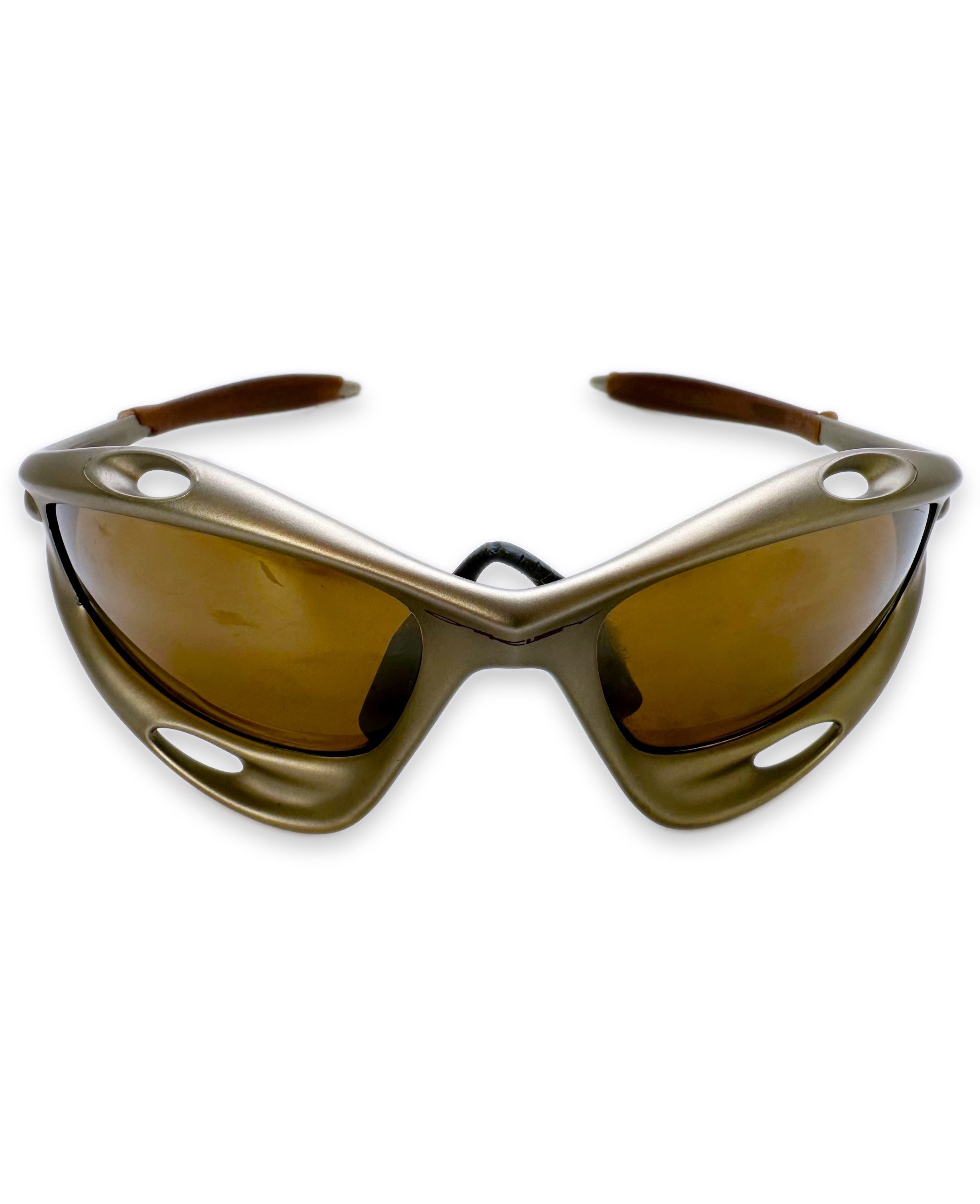 1998 Oakley ‘Racing Jacket’ Gen 1 Perforated FMJ Silver Iridium