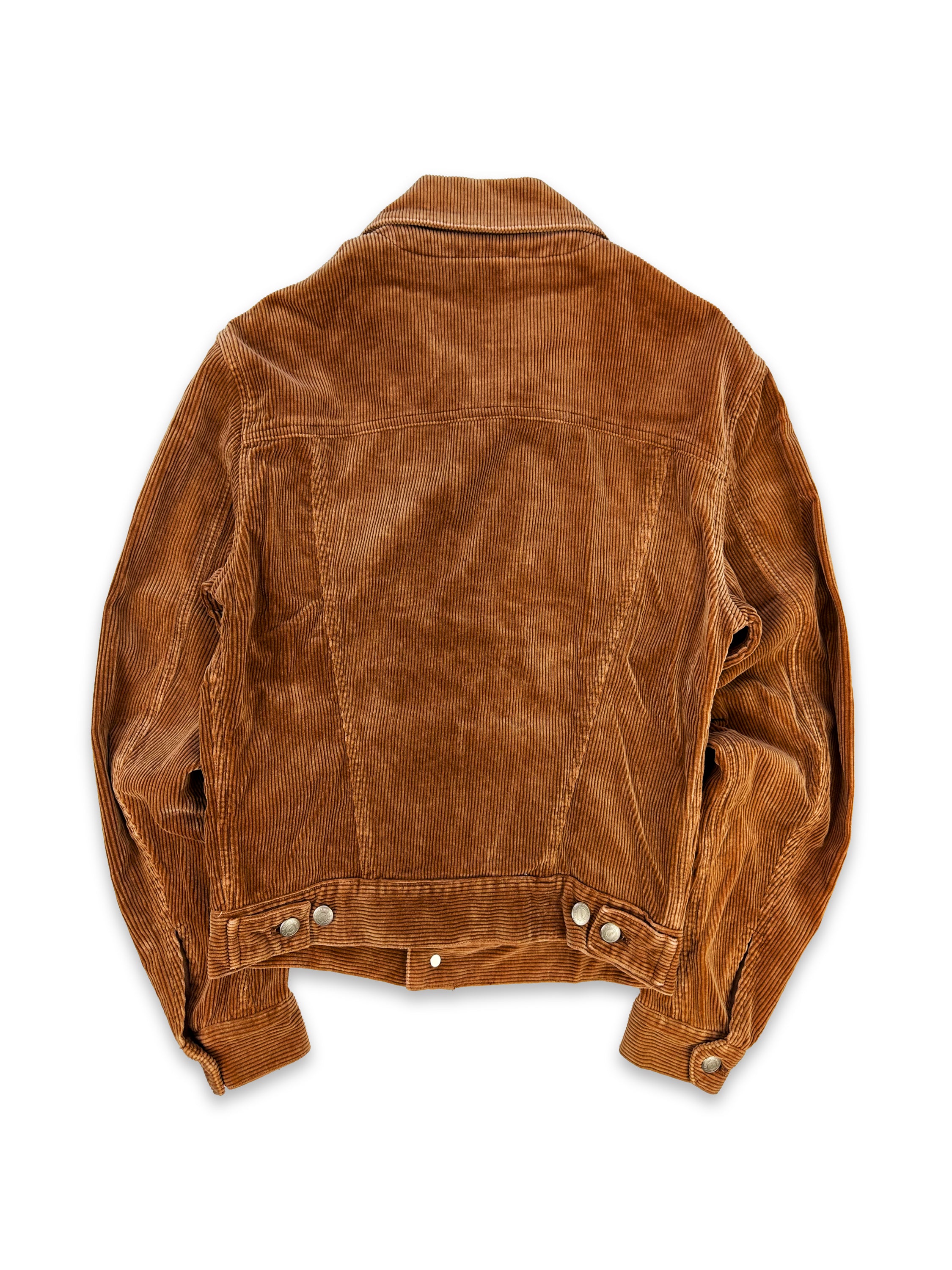 Katharine Hamnett Tan Corduroy Trucker Jacket