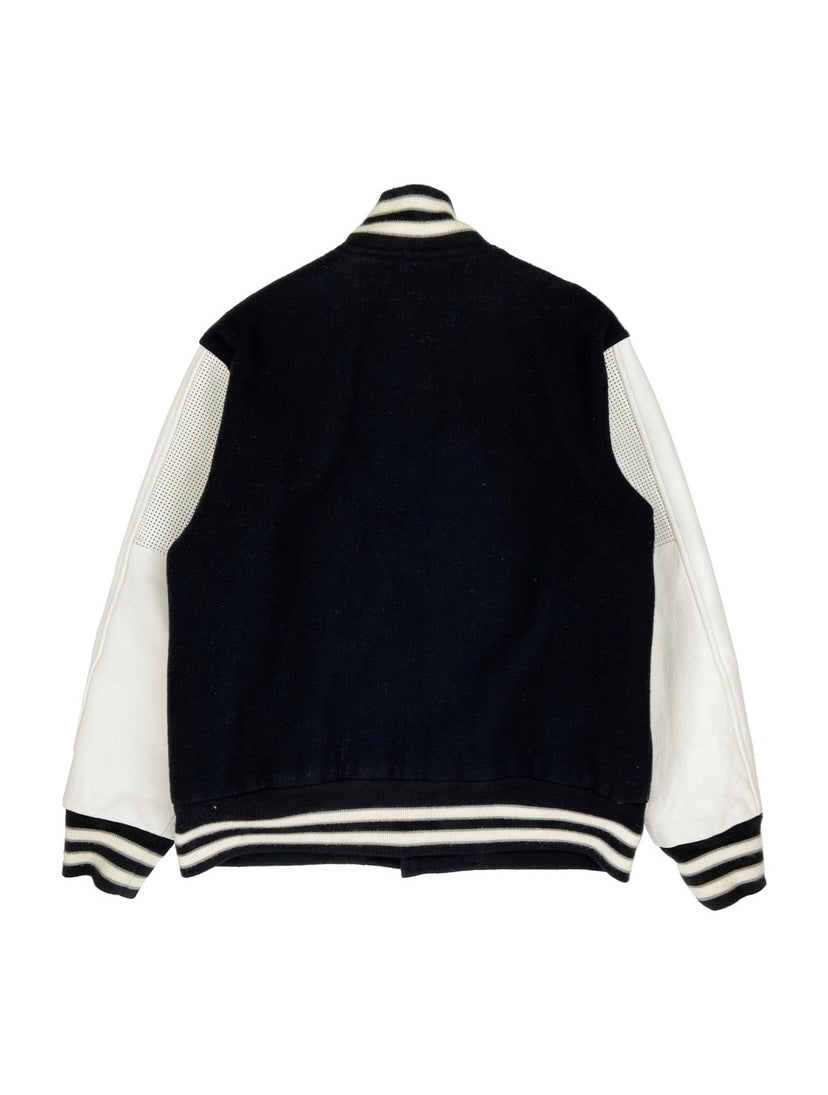 AW2001 General Research ‘962’ Leather Varsity Jacket