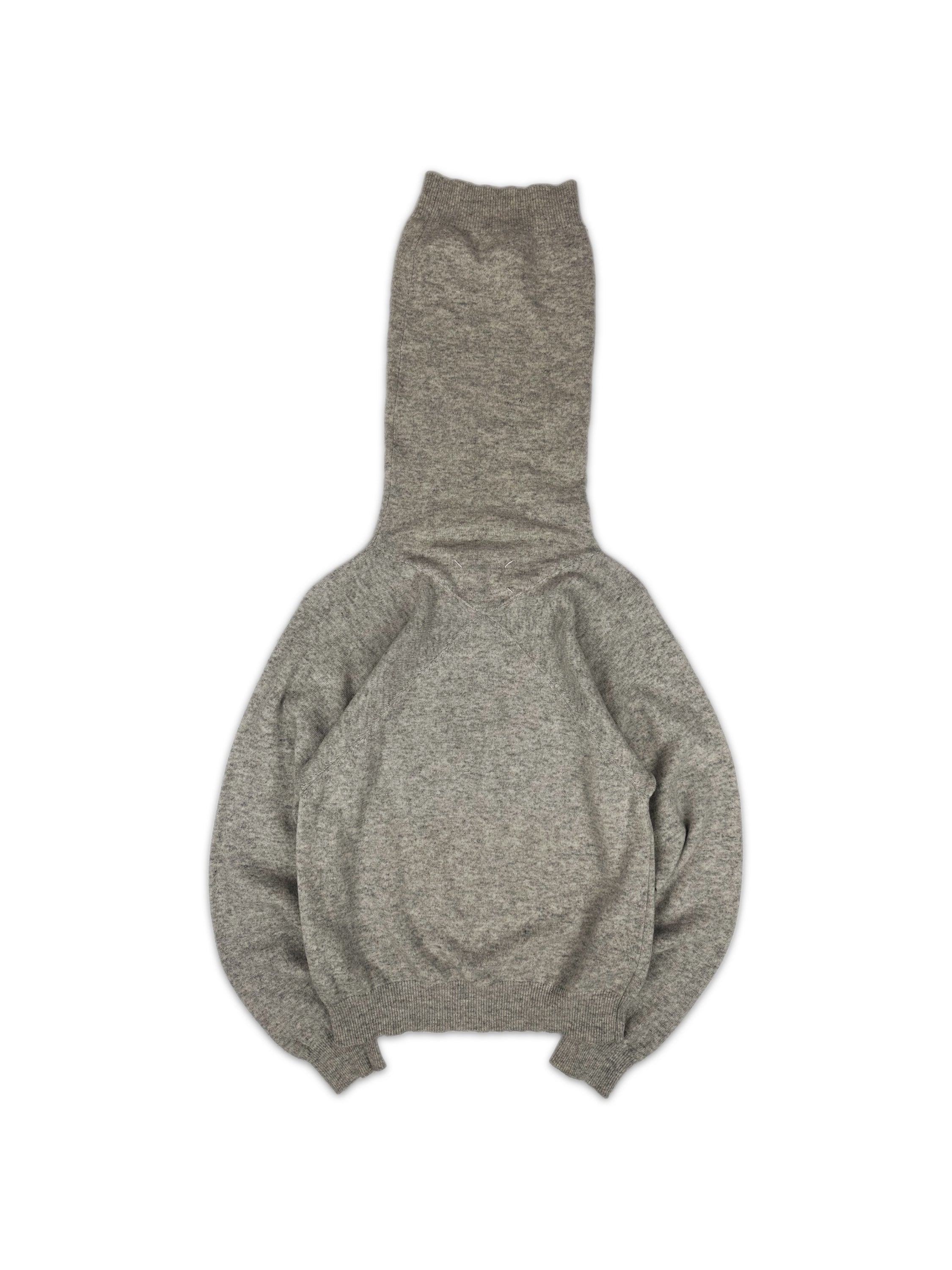 AW04 Maison Margiela ‘Long Neck’ Knitted Turtleneck Sweater