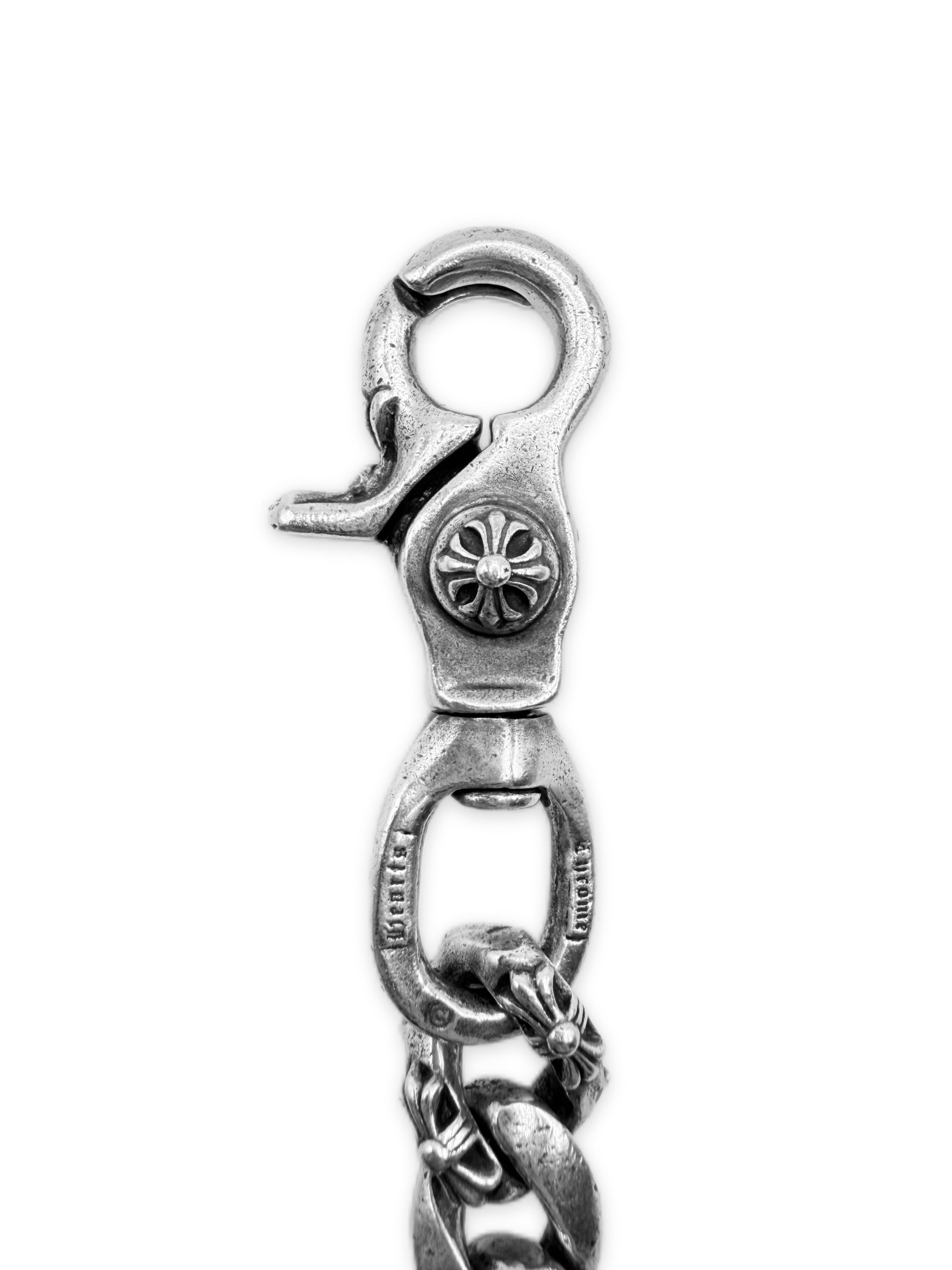 Chrome Hearts Extra Fancy Cuban Link XL Dagger Lobster Clasp Keychain