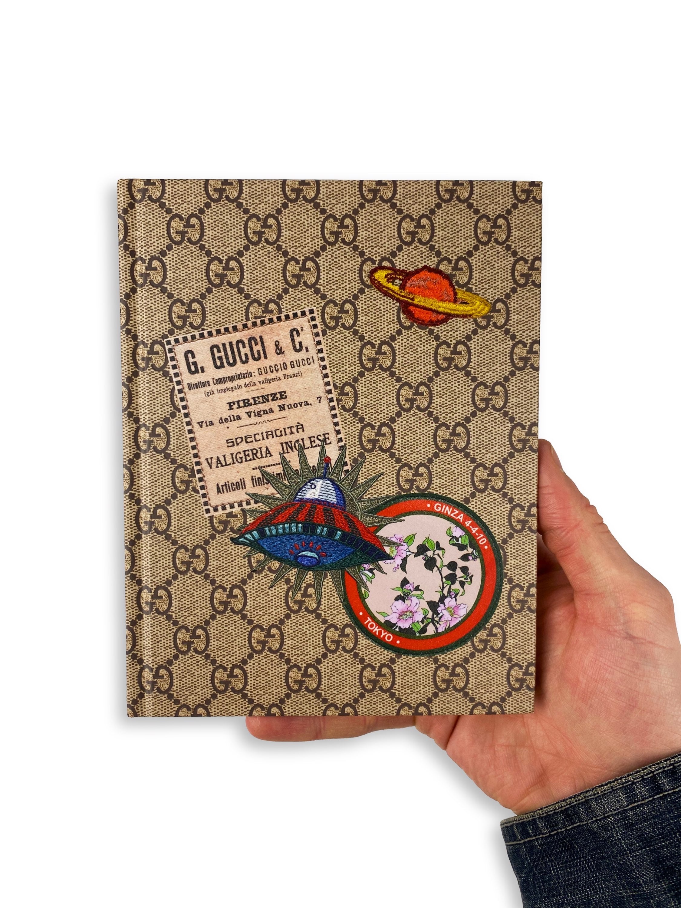 AW17 Gucci Tokyo Exclusive GG Monogram Notebook Journal