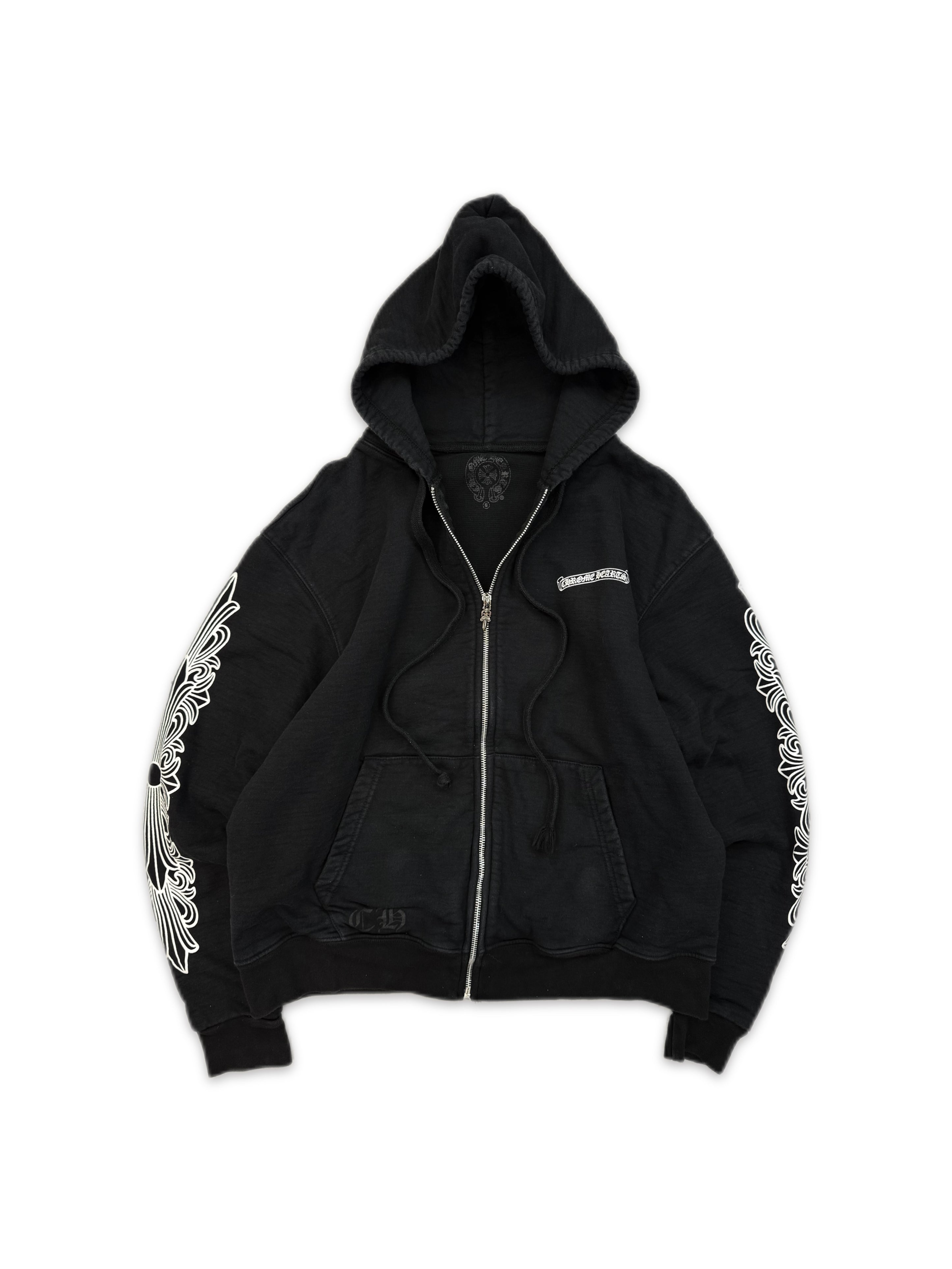 Chrome Hearts Aspen Exclusive Thermal Dagger Zip-up Hoodie