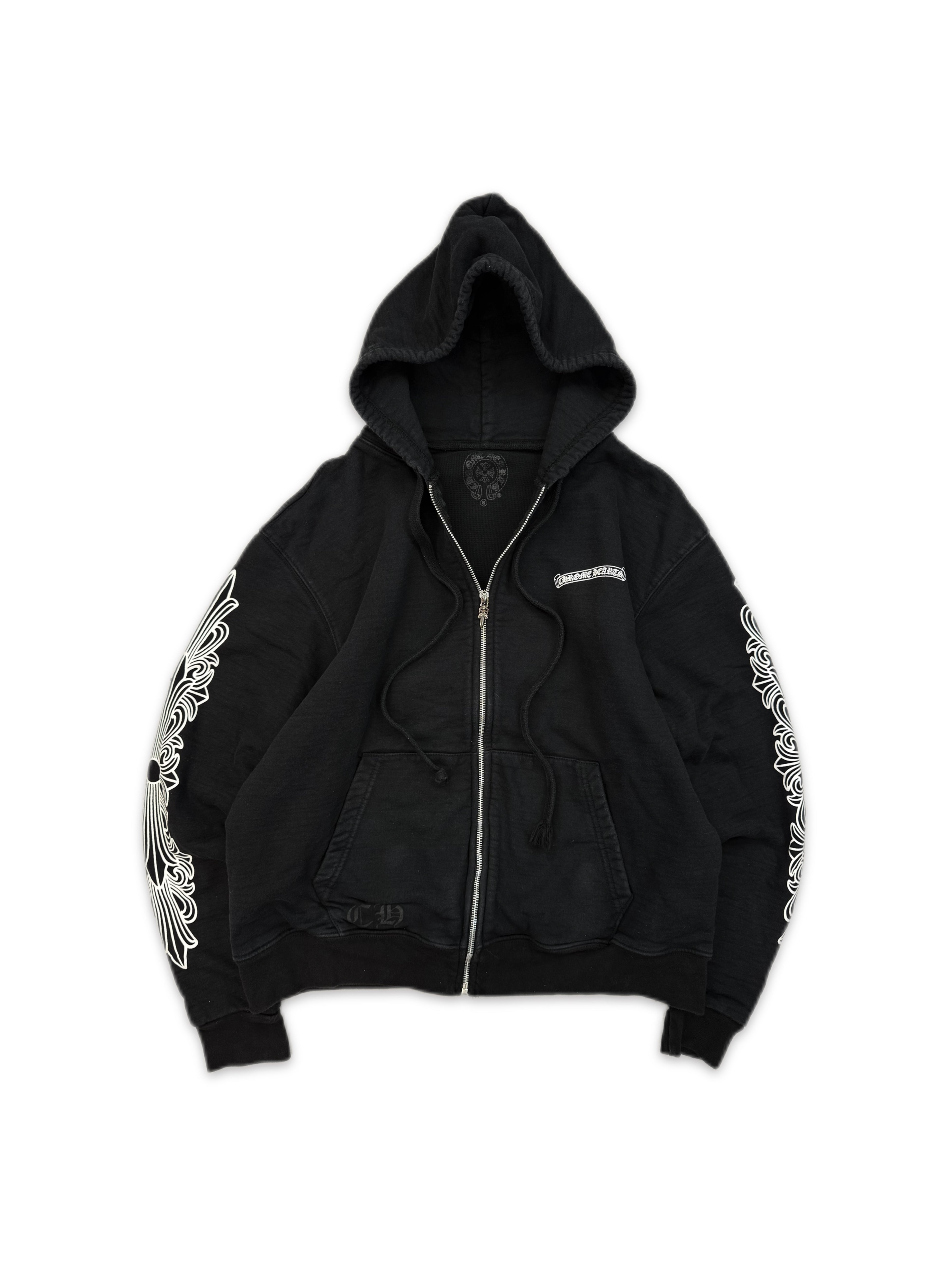 Chrome Hearts Aspen Exclusive Thermal Dagger Zip-up Hoodie