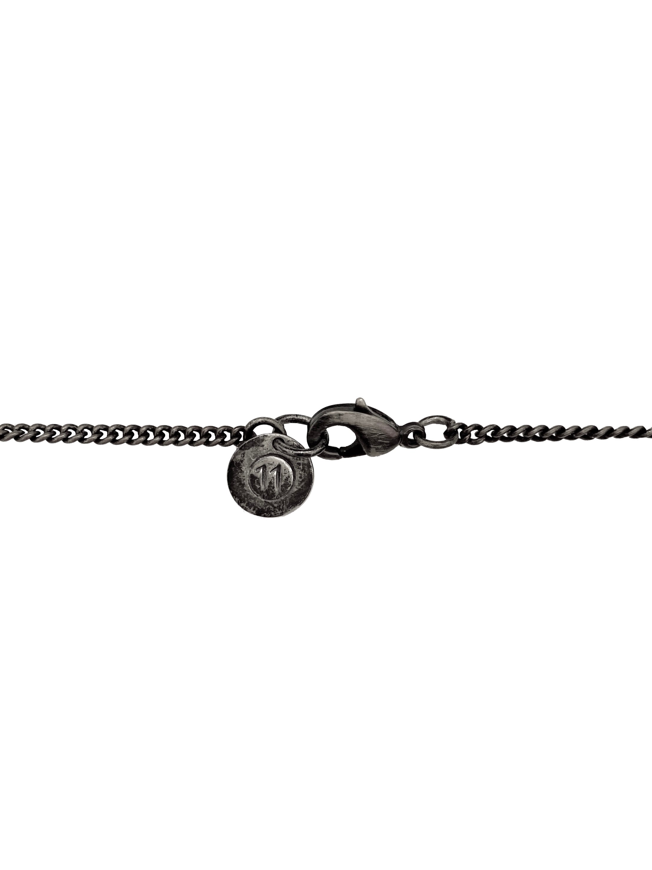 AW07 Maison Margiela Silver Plated Razor Blade Necklace