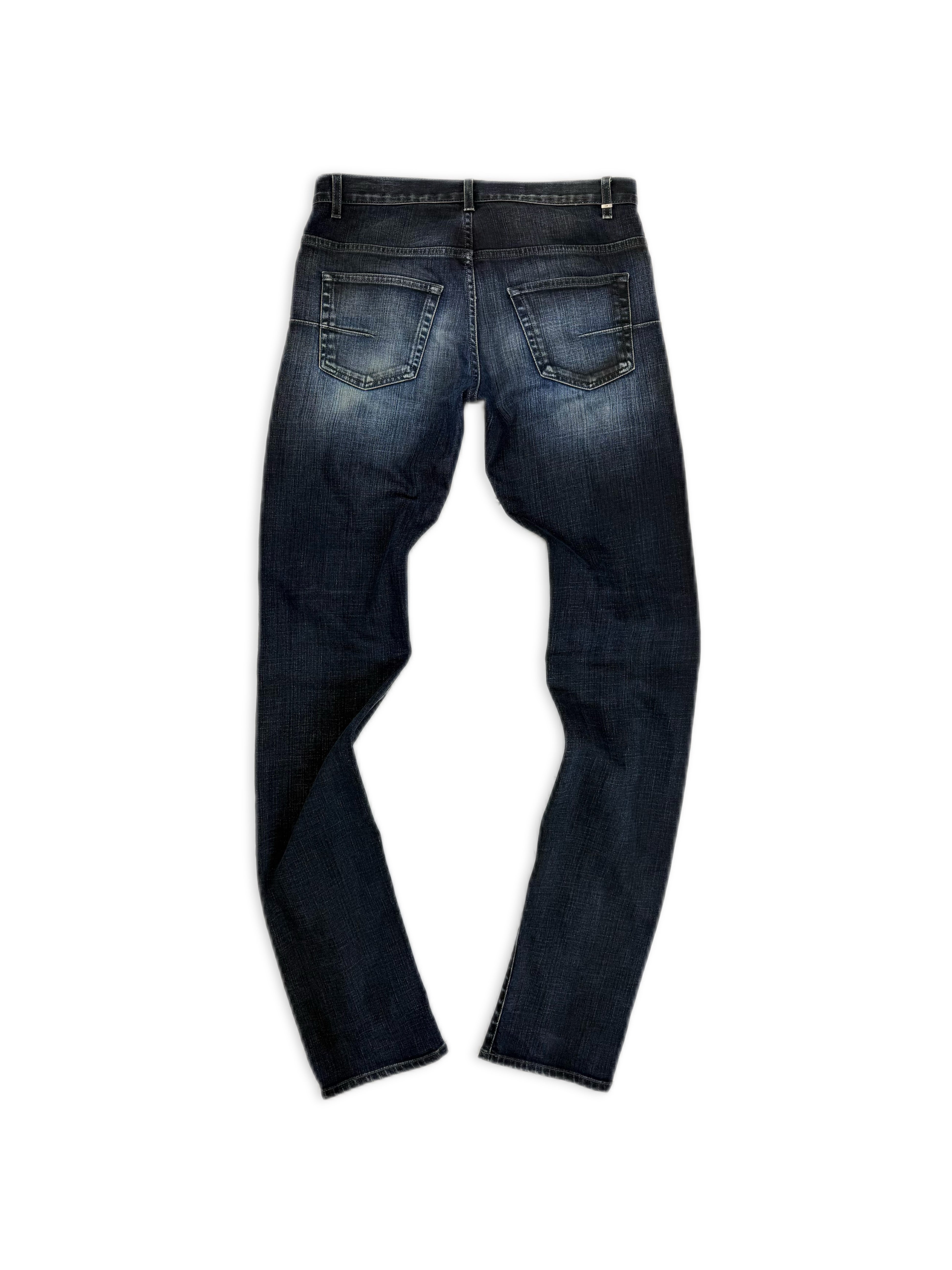 SS11 Dior Homme KVA Unaltered Dark Wash Skinny Jeans