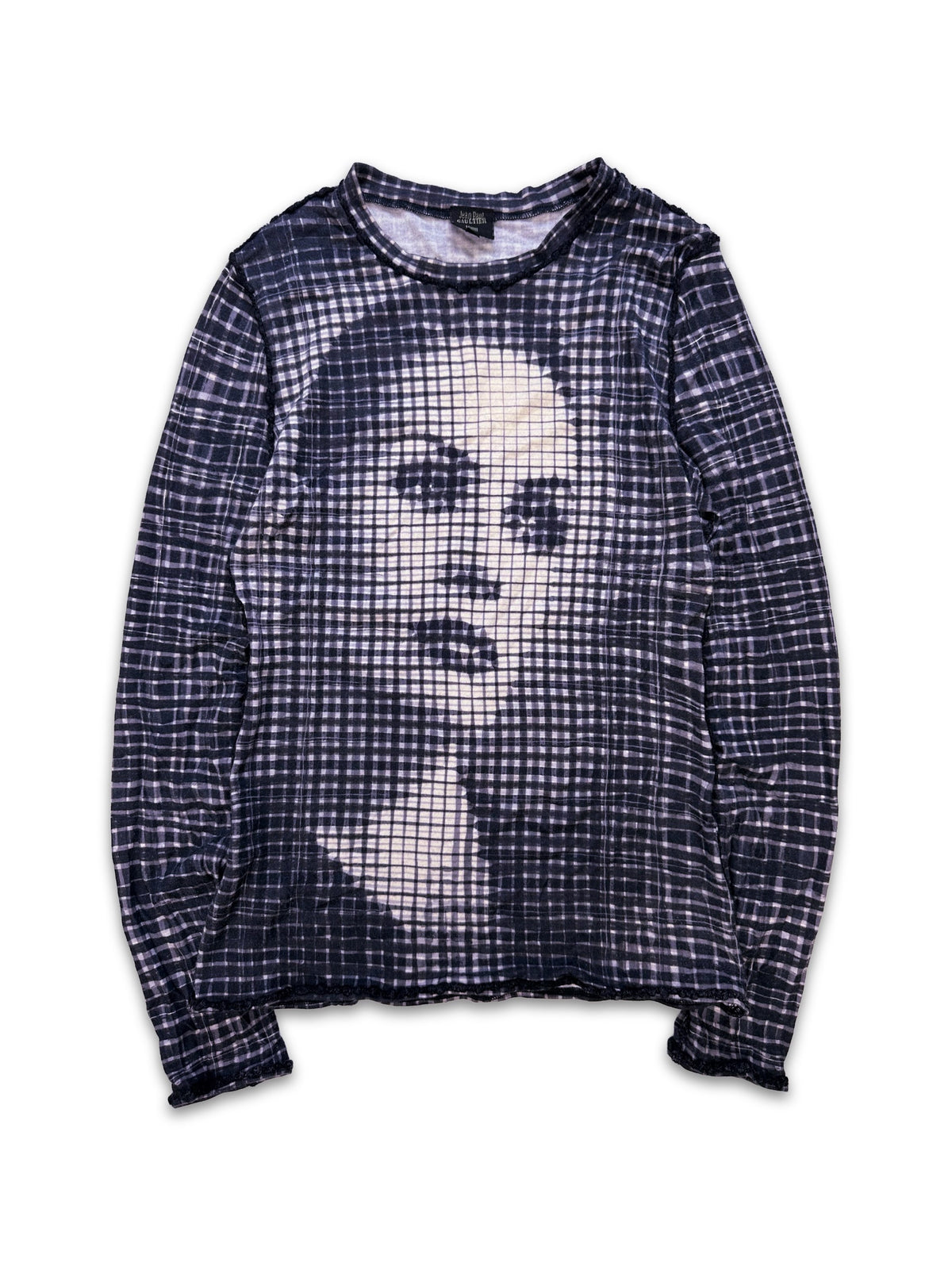 AW01 Jean Paul Gaultier ‘Greta Garbo’ Trompe L’Oeil Longsleeve Shirt