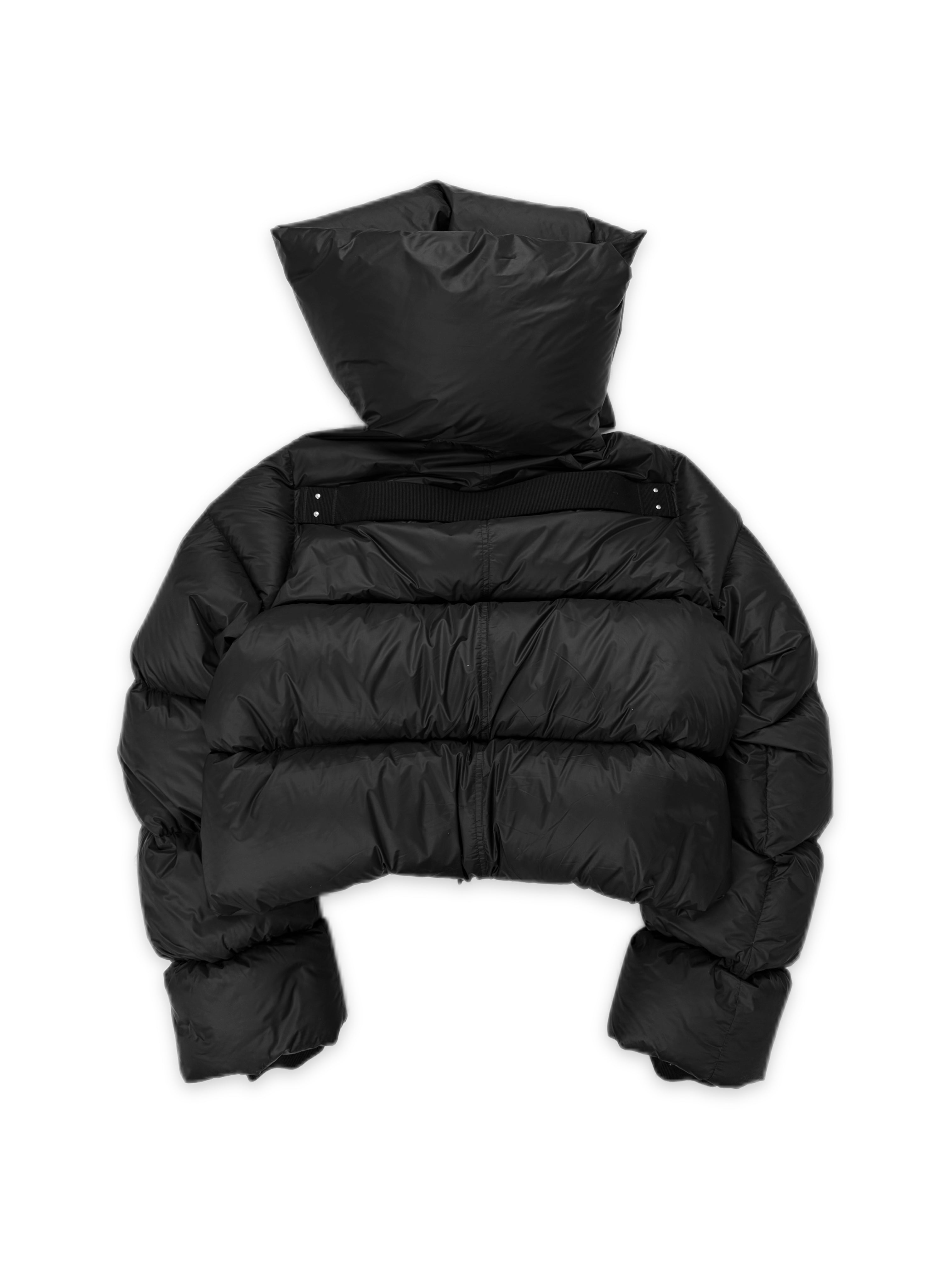 AW24 Rick Owens ‘Porterville’ Funnel Neck Cropped Puffer Jacket