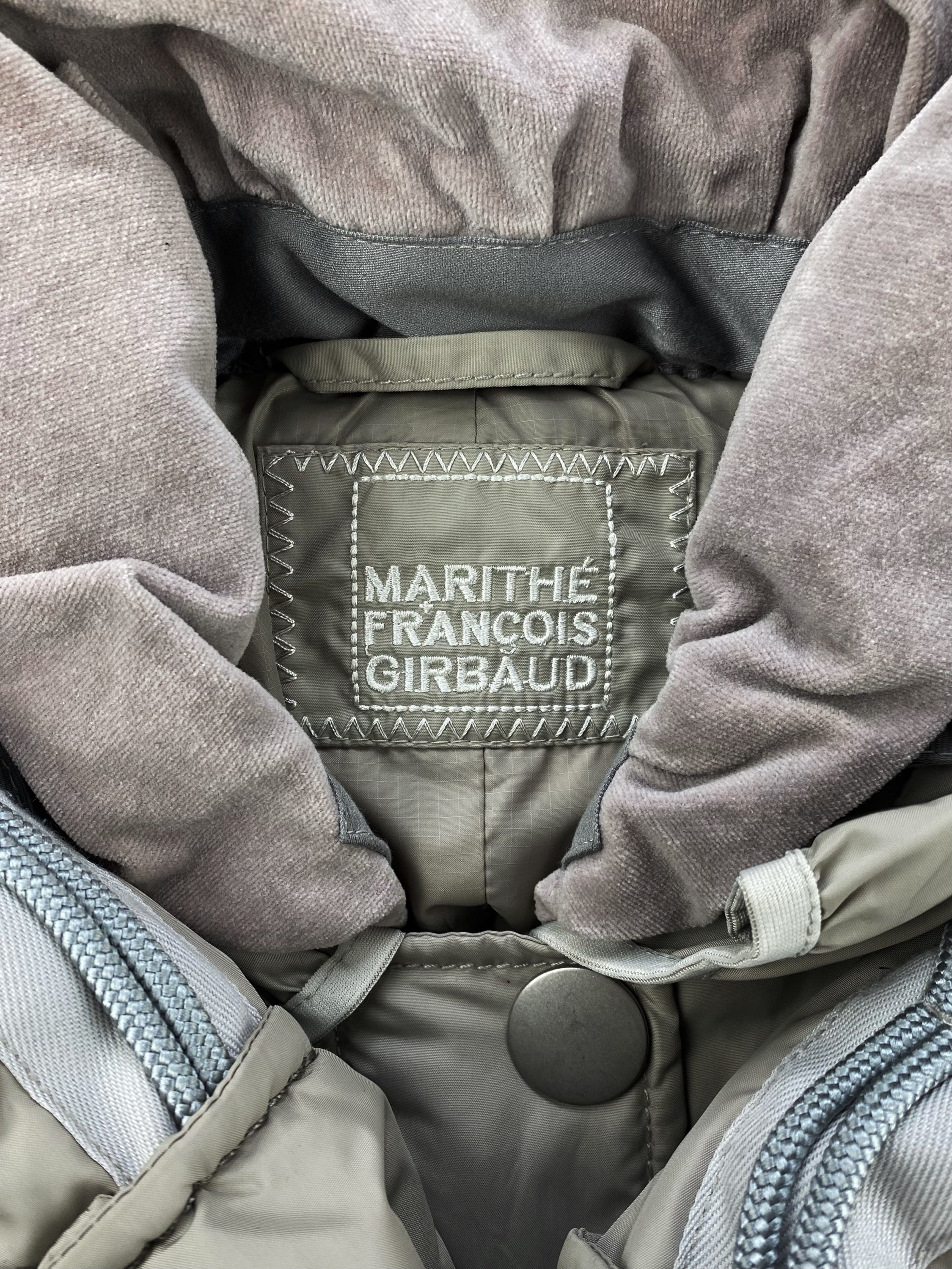 Marithe Francois Girbaud Belted Cargo Pocket Hooded Jacket