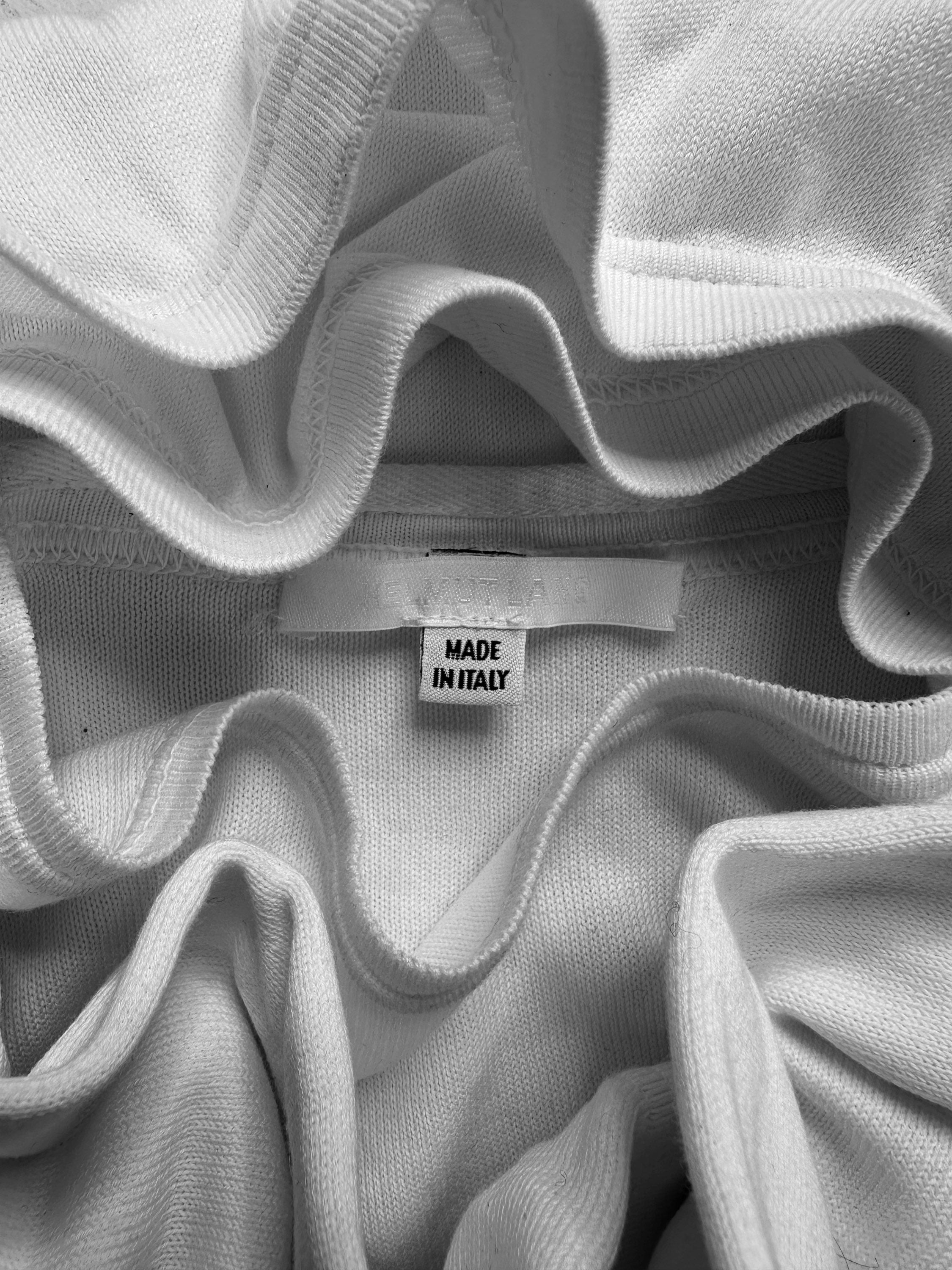 00s Helmut Lang ‘Thumb Hole’ Cut Out Long Sleeve Shirt