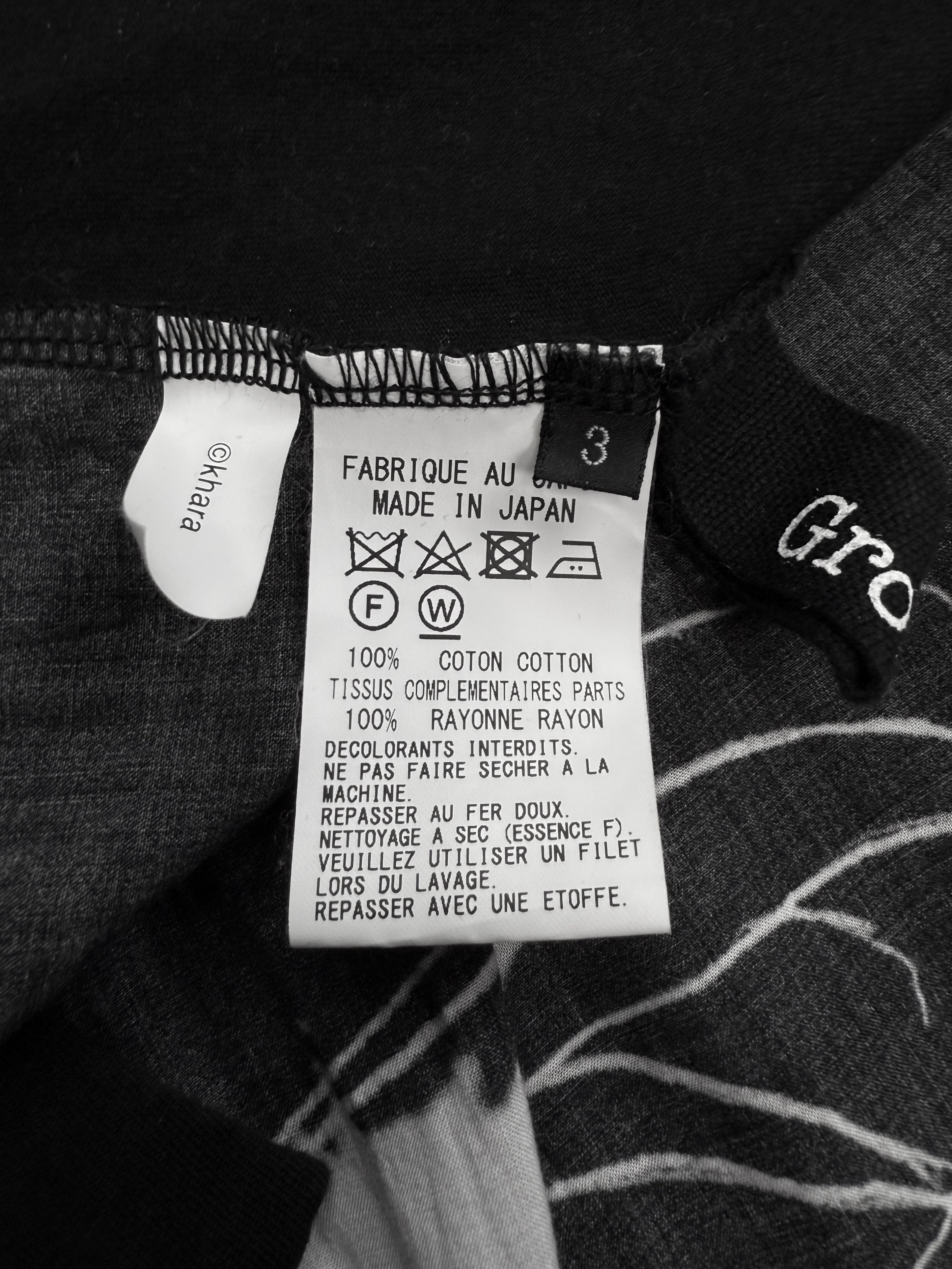 AW21 Ground Y x Evangelion ‘Rei Ayanami’ Full Length Cardigan